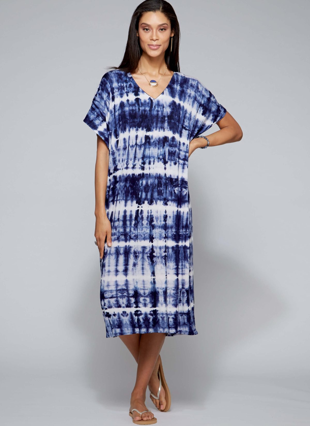 Butterick Sewing Pattern B6853 Misses' V-Neck Pullover Tunic & Dresses Palmer/Pletsch