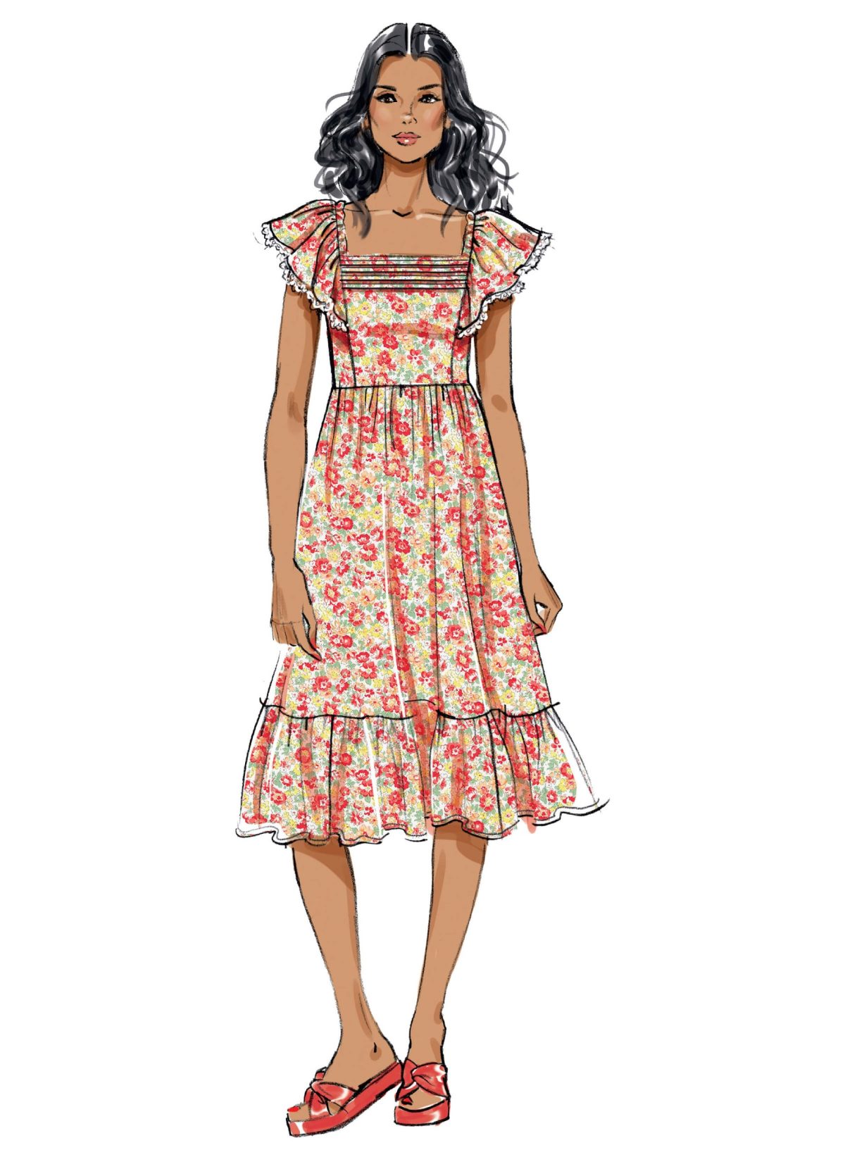 Butterick Sewing Pattern B6872 Misses' Dress