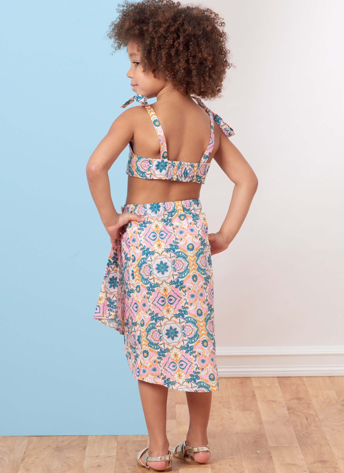 Butterick Sewing Pattern B6879 Children's and Misses' Tops and Skirt