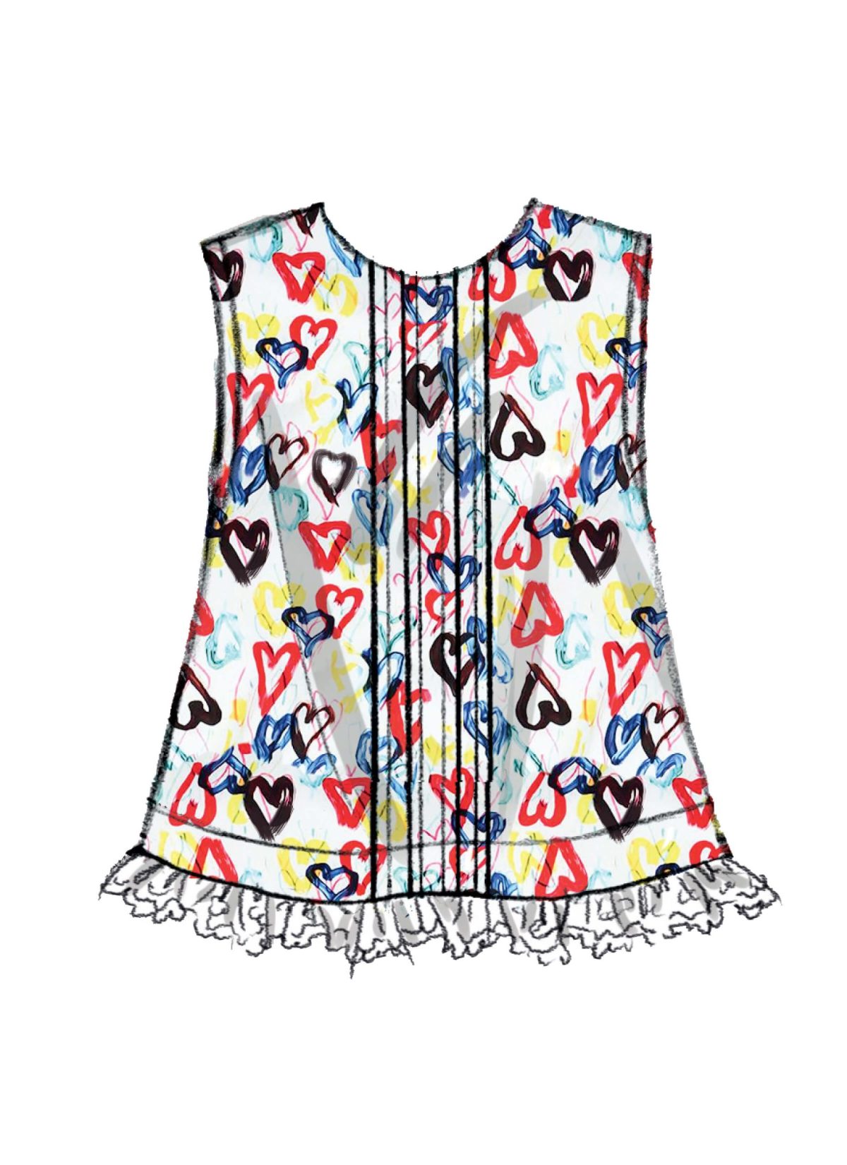 Butterick Sewing Pattern B6884 Infants' Top and Panties