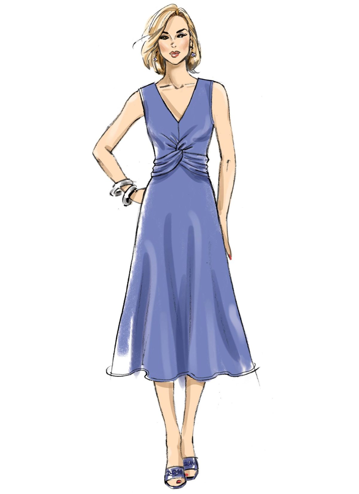 Butterick Sewing Pattern B6893 Misses' Dress and Jumpsuit