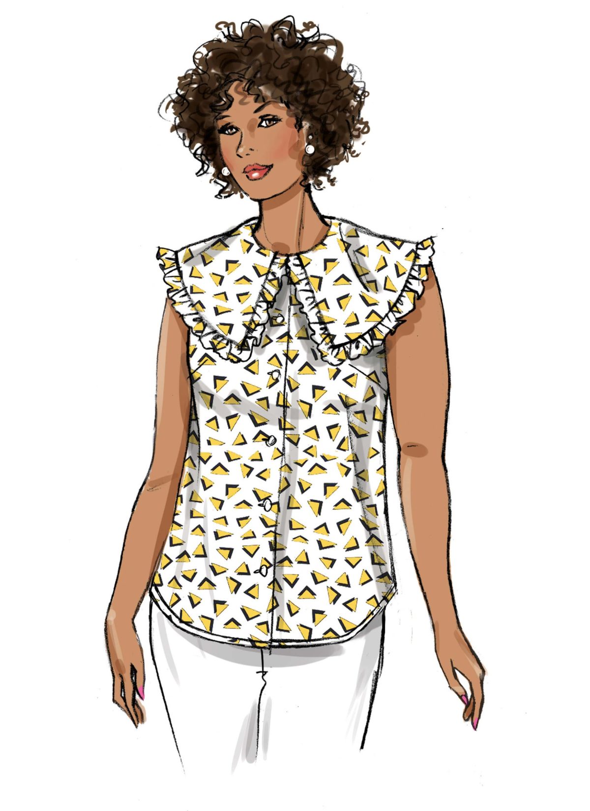 Butterick Sewing Pattern B6896 Women's Top