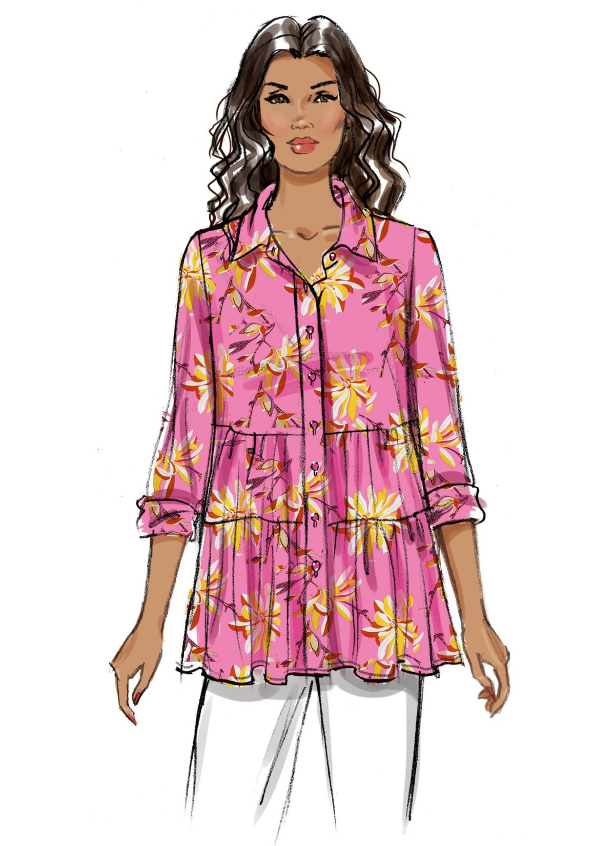 Butterick Sewing Pattern B6897 Misses' Top