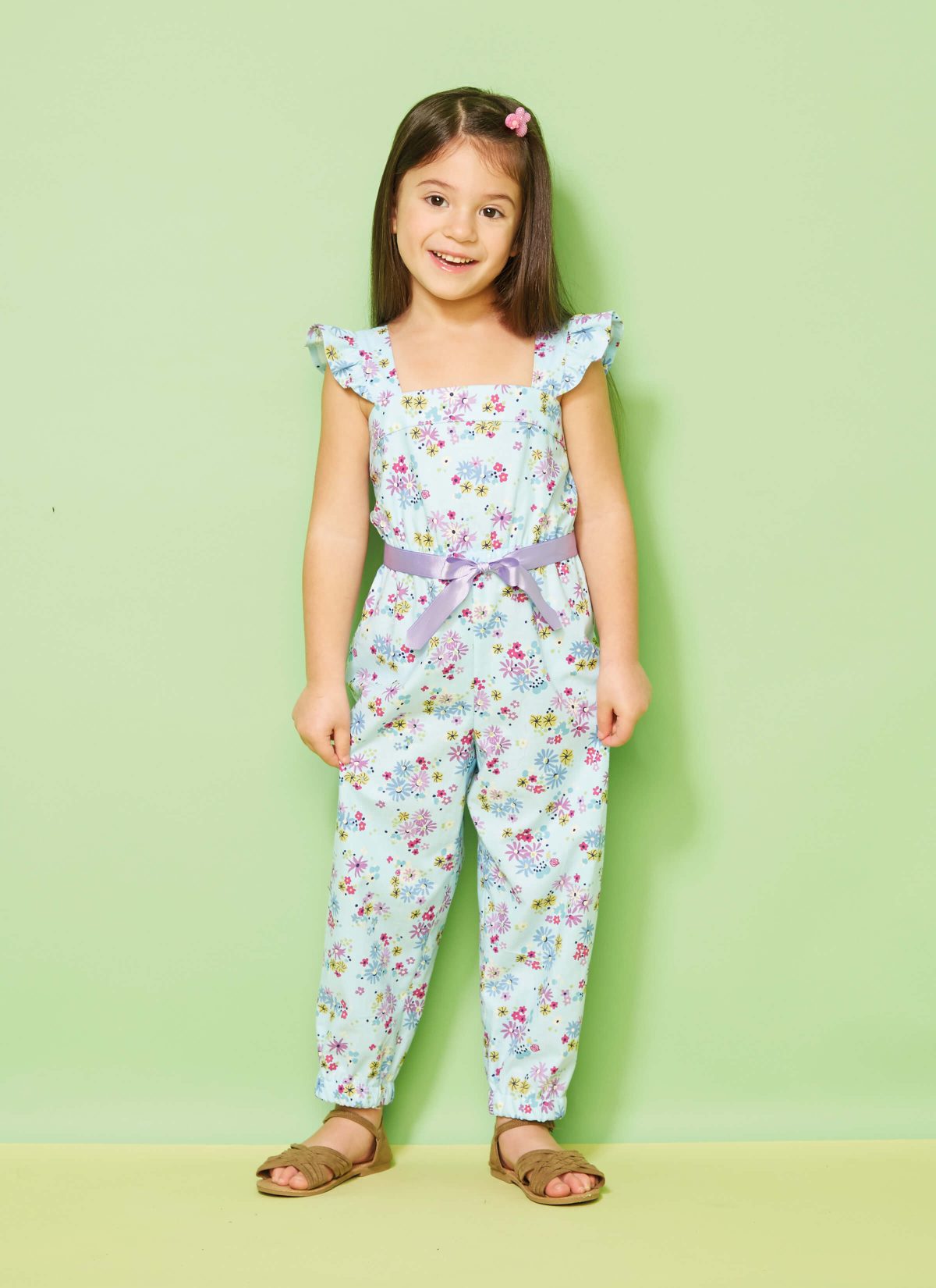 Butterick Sewing Pattern B6907 Children's Romper, Jumpsuit and Sash