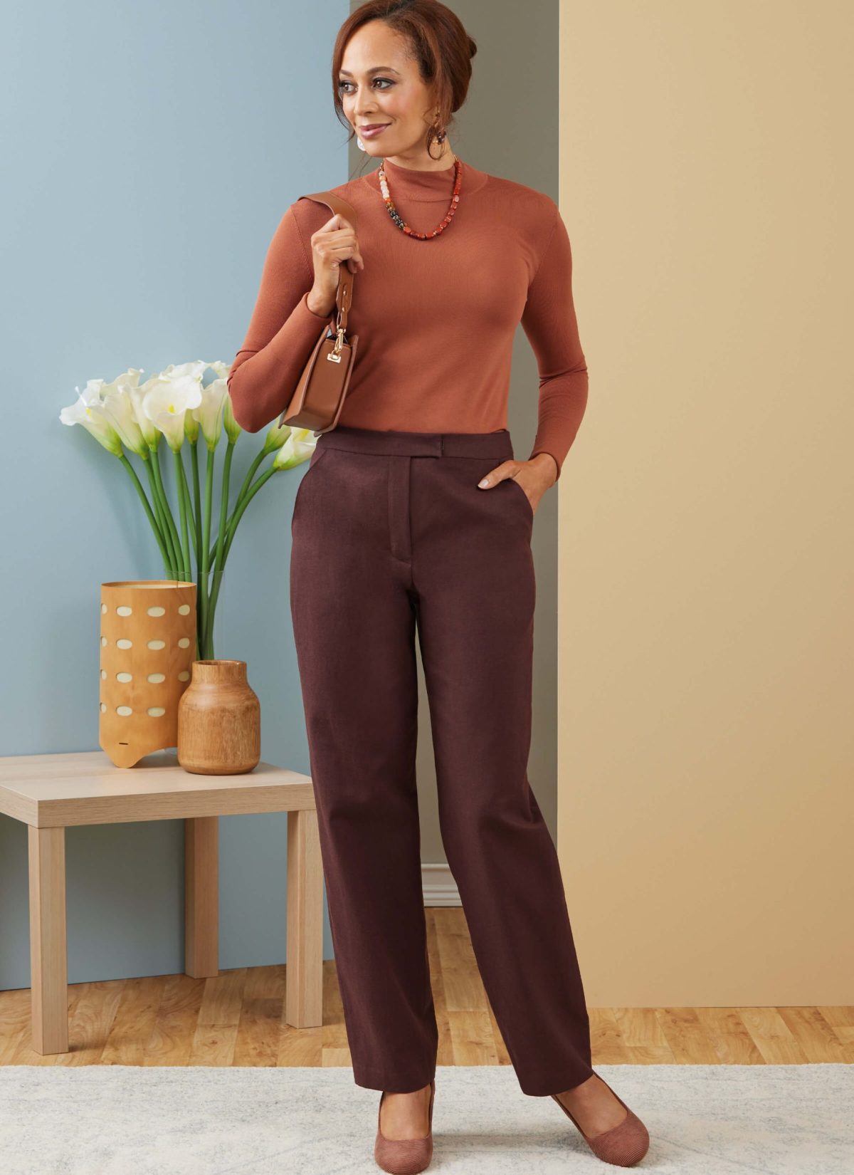 Butterick Sewing Pattern B6910 Misses' Contour Band Pants by Palmer/Pletsch