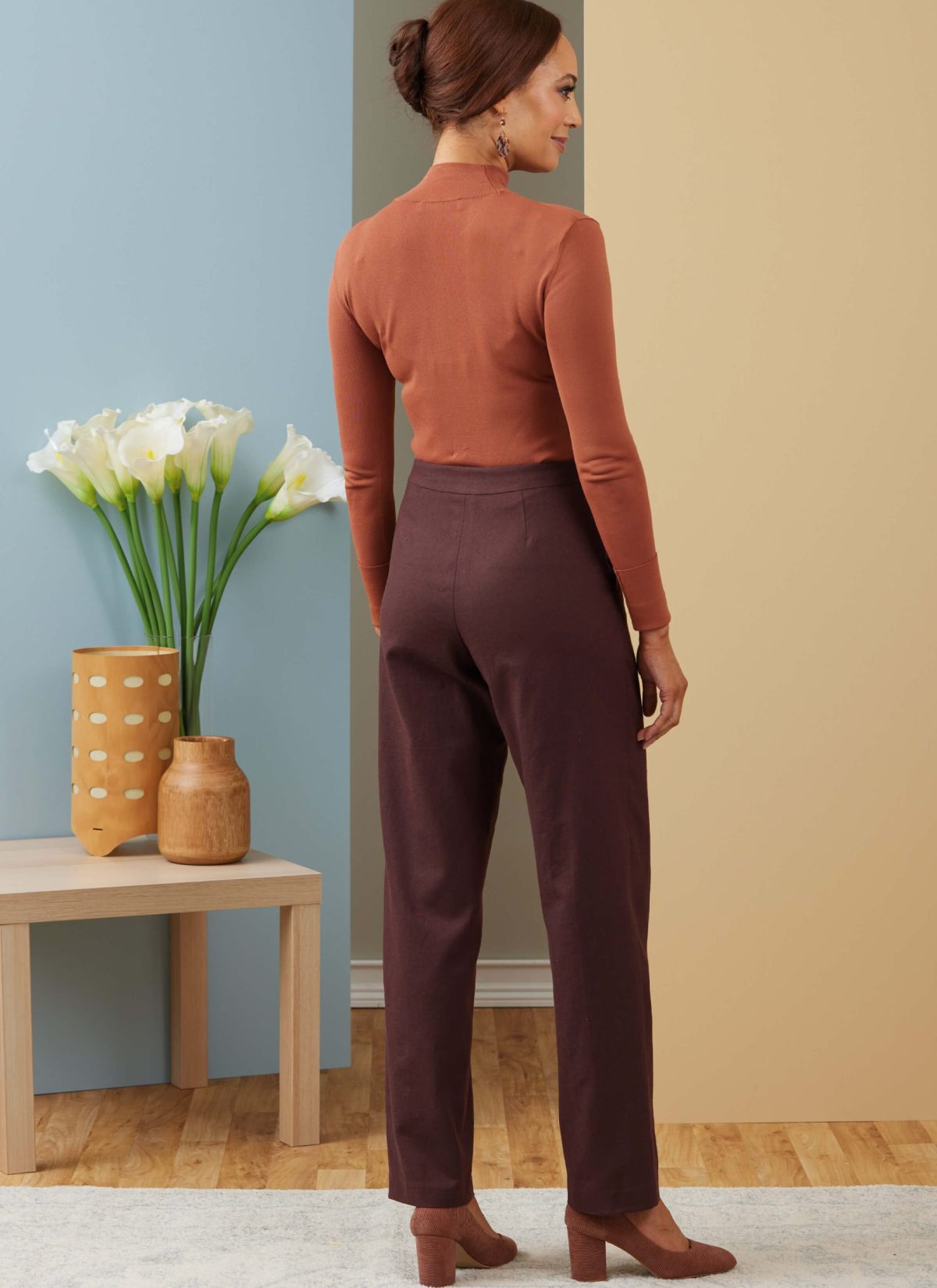 Butterick Sewing Pattern B6910 Misses' Contour Band Pants by Palmer/Pletsch