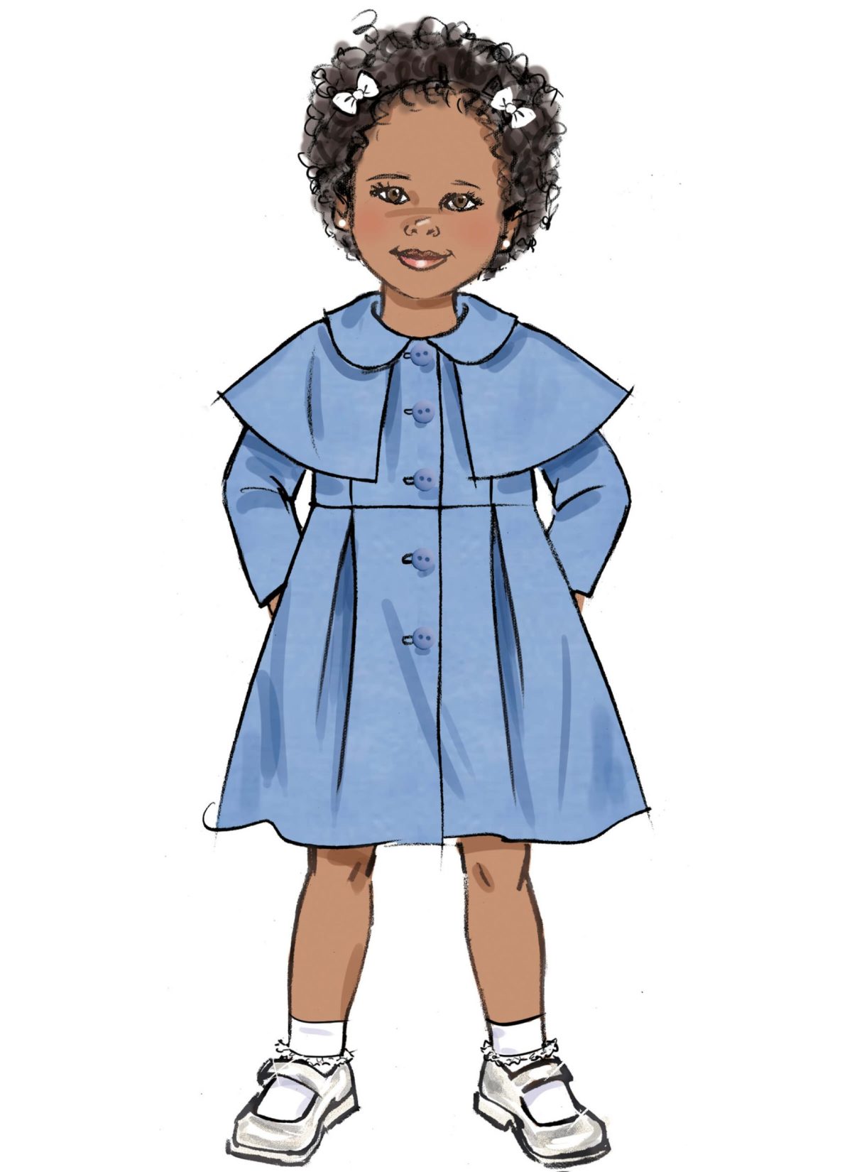 Butterick Sewing Pattern B6921 Children's Coat