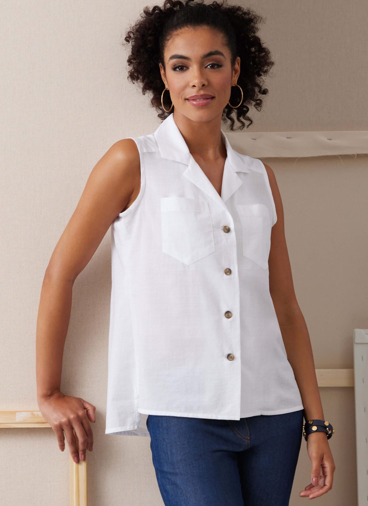 Butterick Sewing Pattern B6924 Misses' Shirts By Palmer/Pletsch
