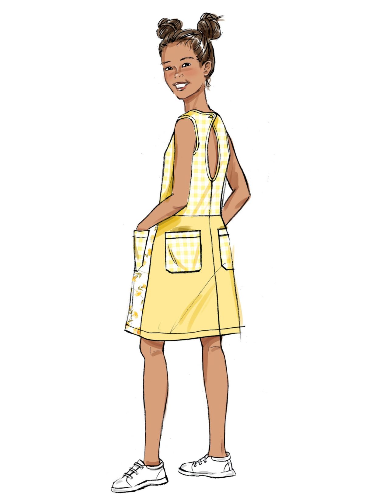 Butterick Sewing Pattern B6937 Children's and Girls' Dress, Romper and Hat