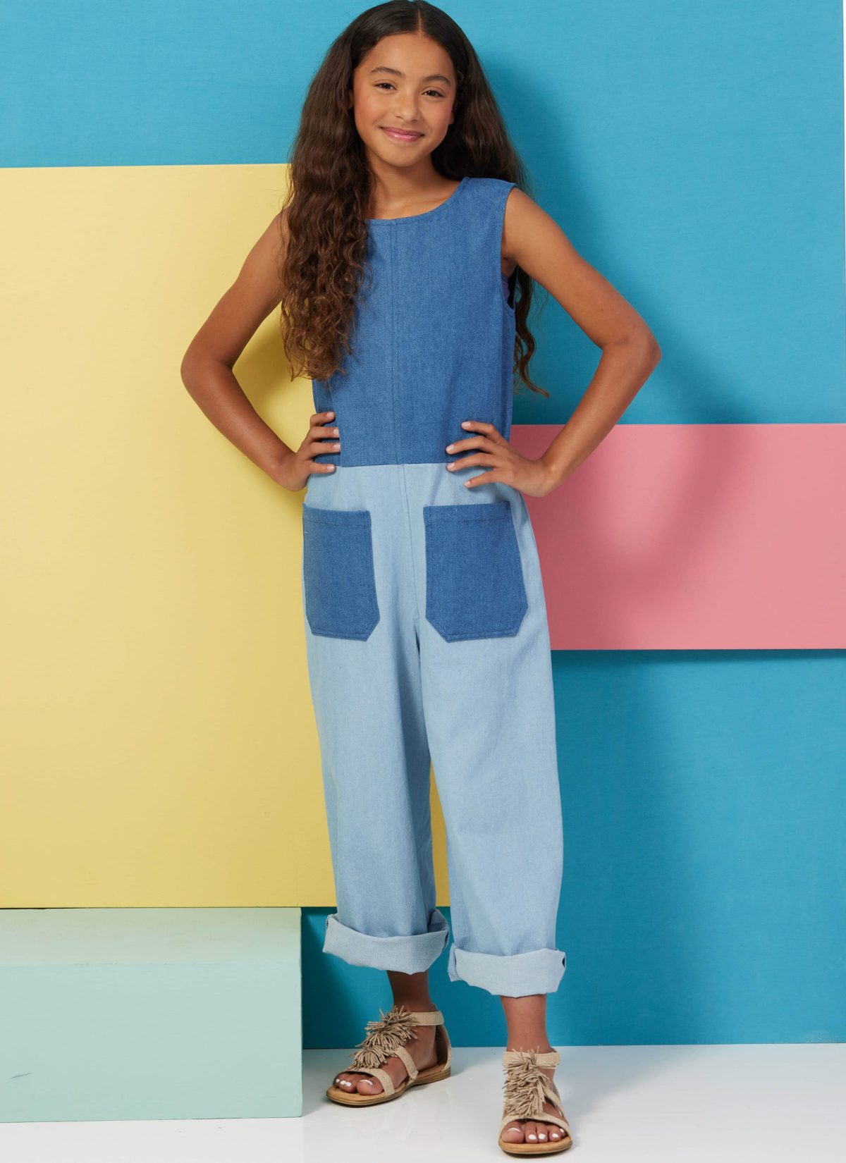 Butterick Sewing Pattern B6937 Children's and Girls' Dress, Romper and Hat