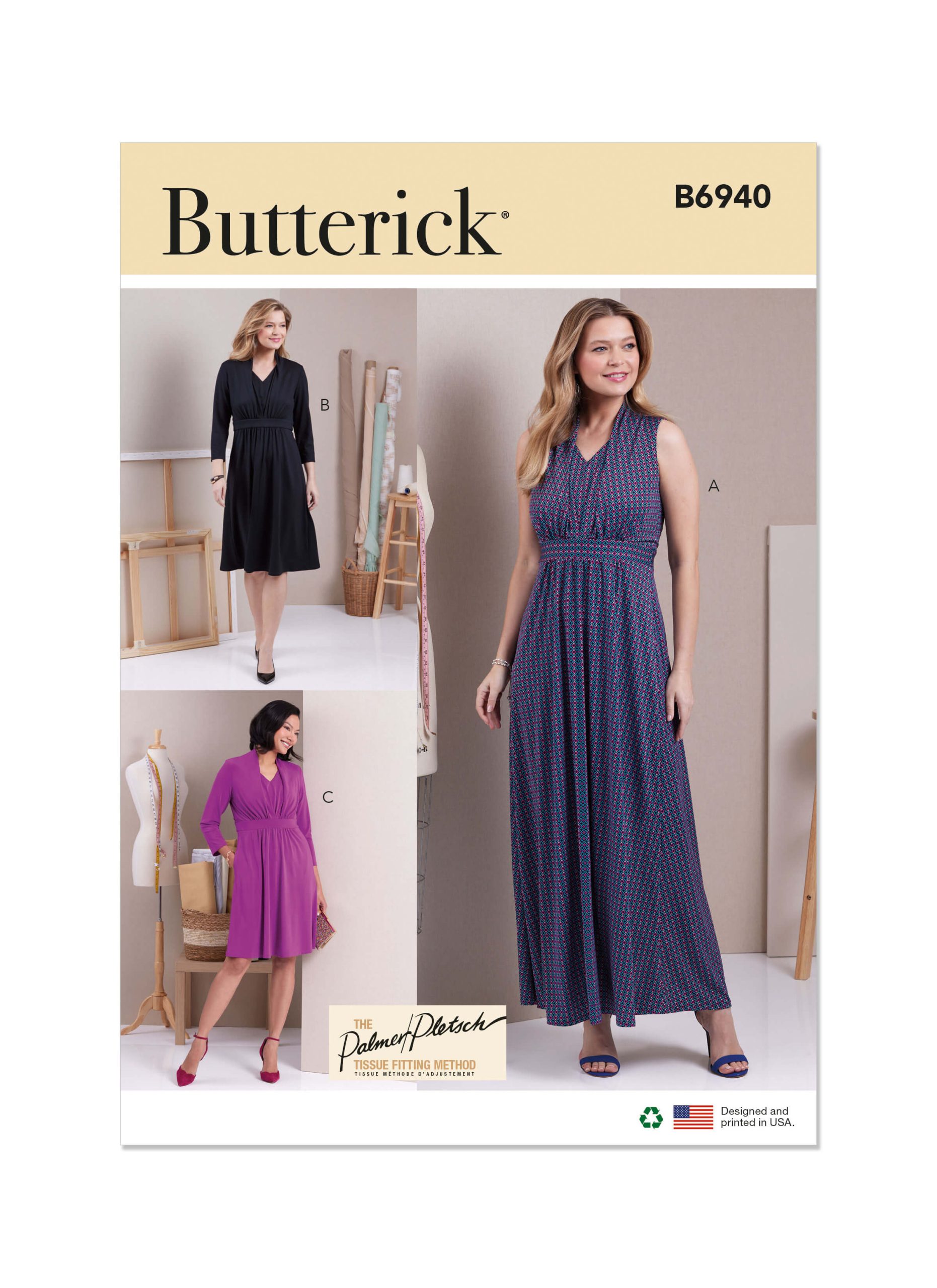 Patron De Couture Butterick B6974 - Robe Chemise Classique Pour Femme - Tailles 8 à 16