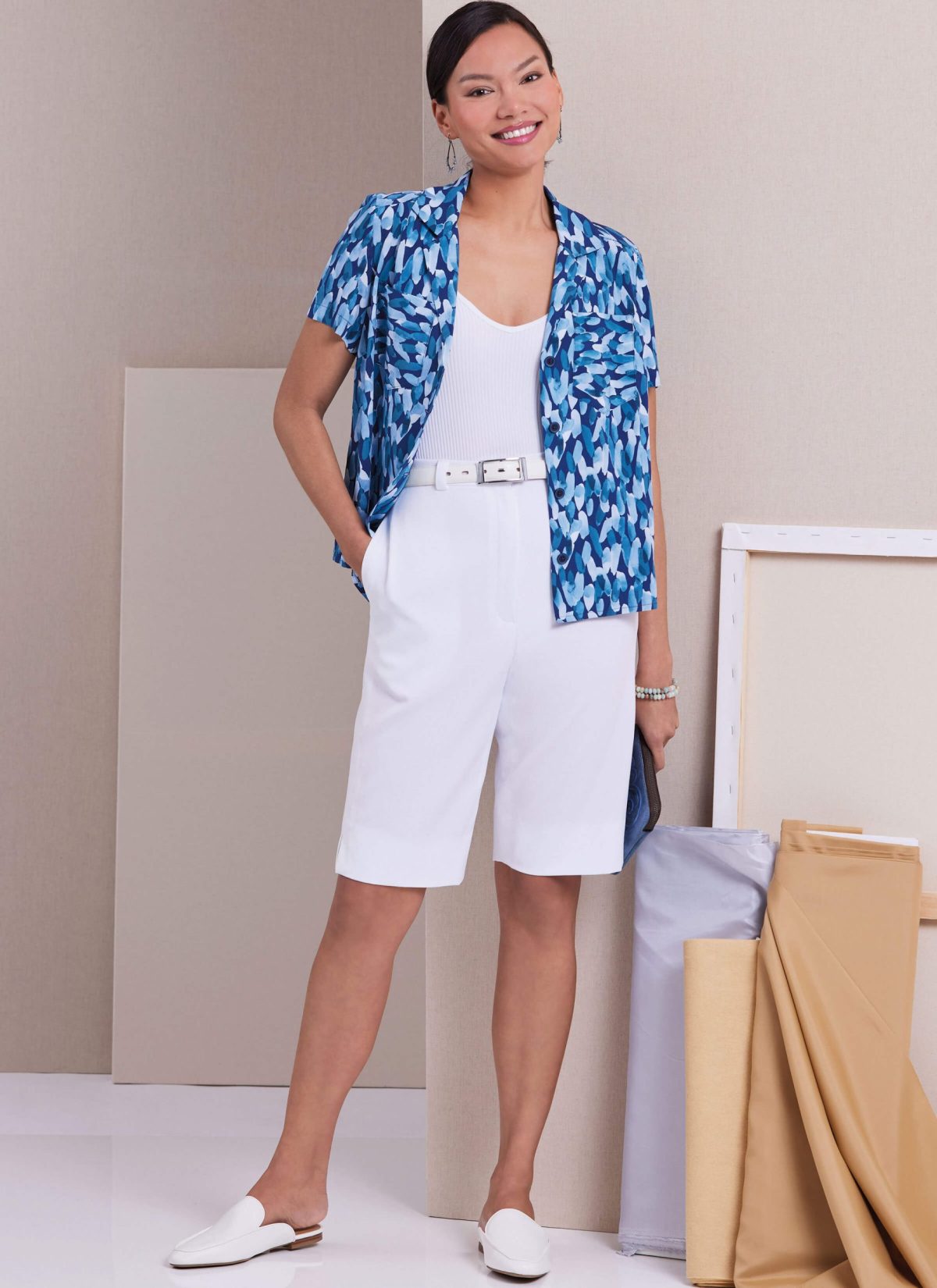 Butterick Sewing Pattern B6944 Misses' Trousers in Four Lengths by Palmer/Pletsch