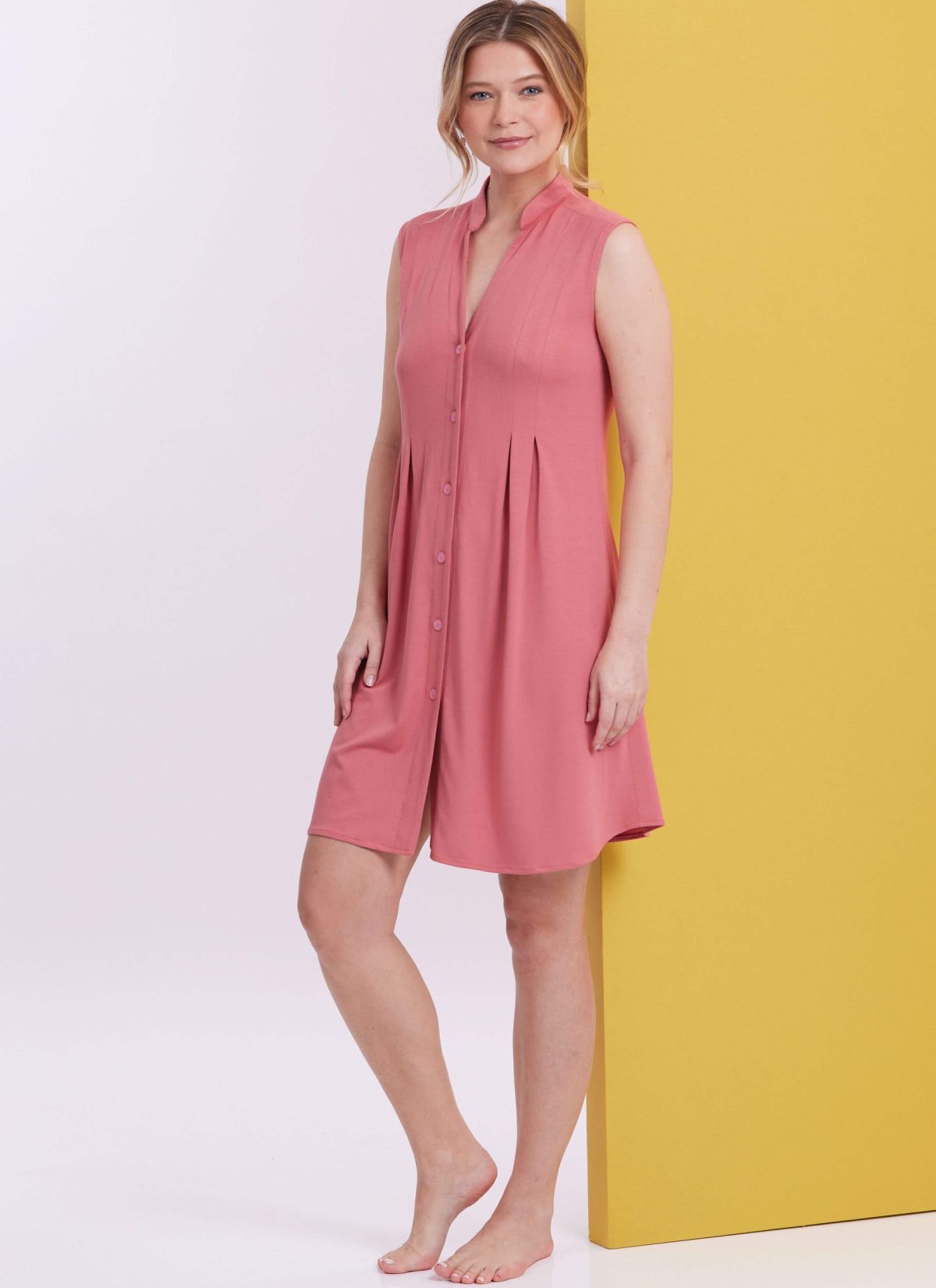Butterick Sewing Pattern B6945 Misses' Knit Lounge Top, Dress and Trousers