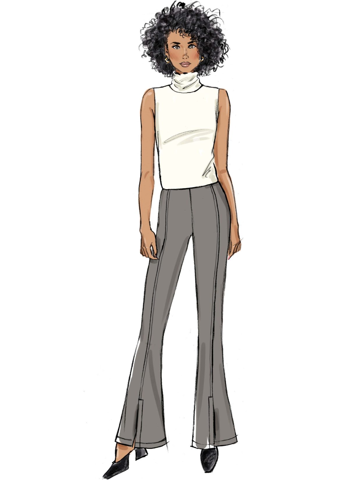 Butterick Sewing Pattern B6963 Misses' Trousers