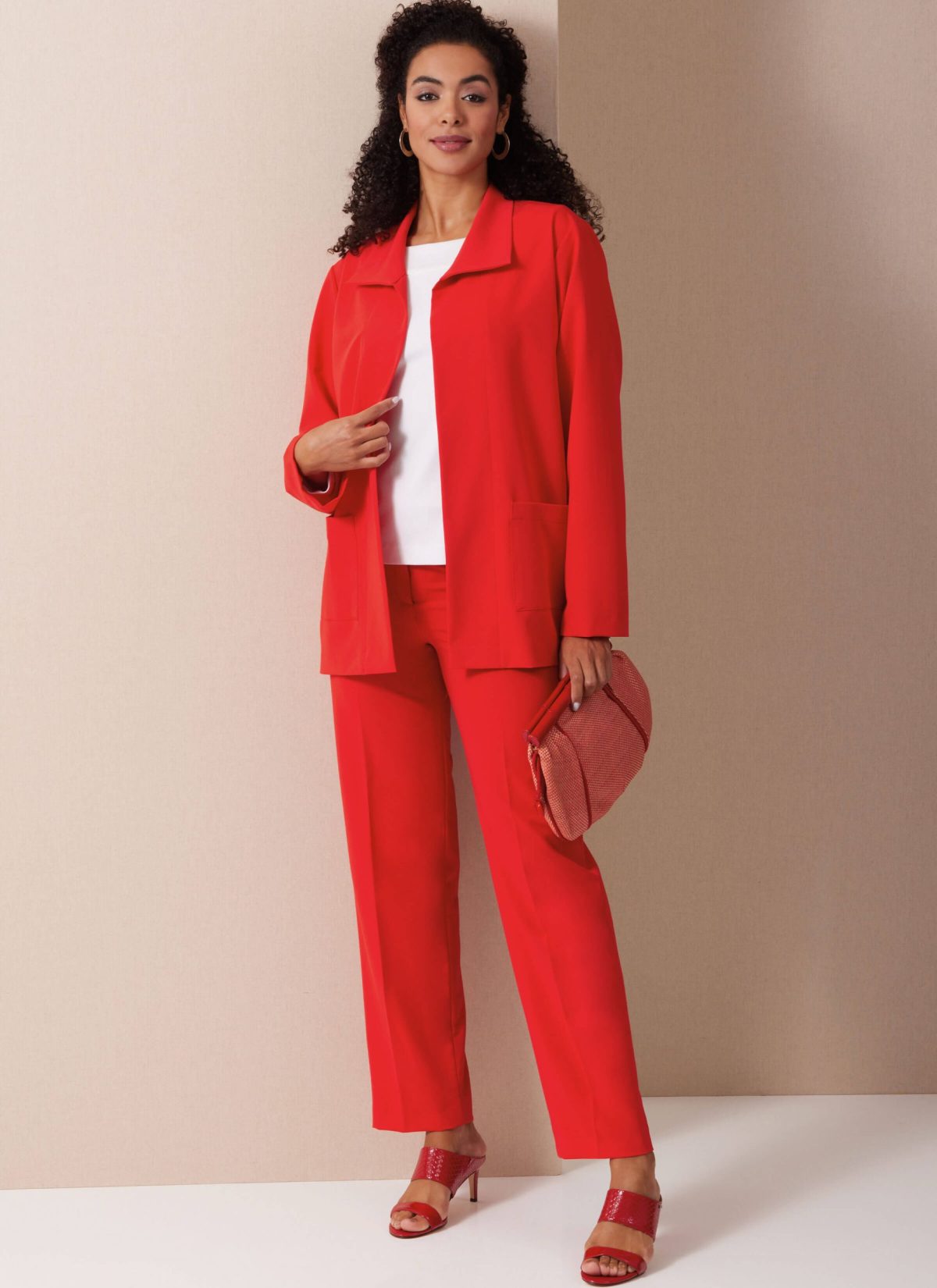 Butterick Sewing Pattern B6975 Misses' Jacket, Knit Top and Dress, and Trousers by Palmer/Pletsch