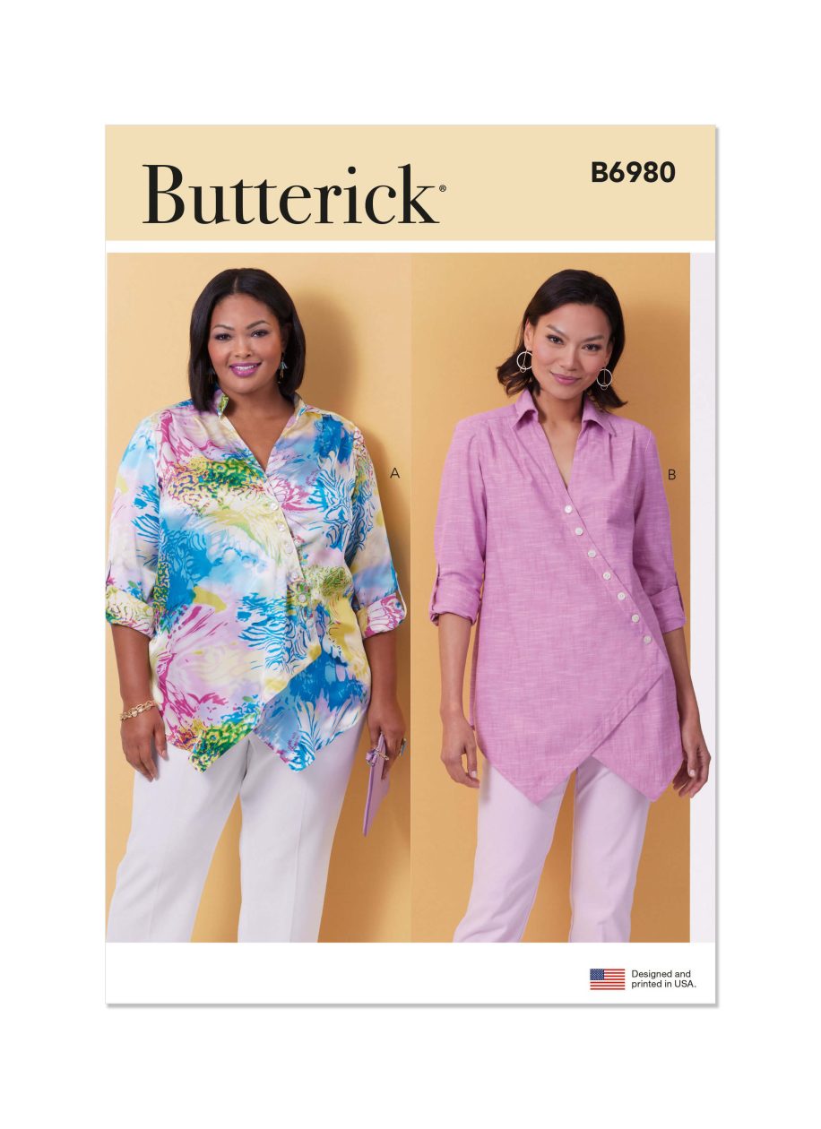 Butterick Sewing Pattern B6980 Misses' and Women's Shirt