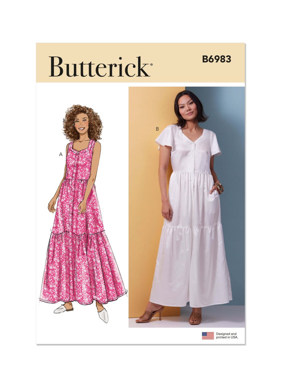 Butterick Sewing Pattern B6983 Misses' Dresses