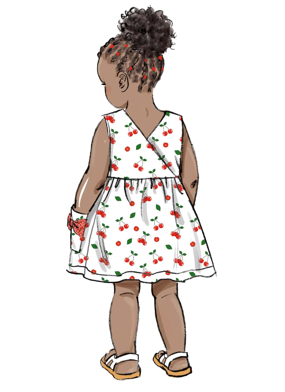 Butterick Sewing Pattern B6987 Toddlers' Dresses and Rompers