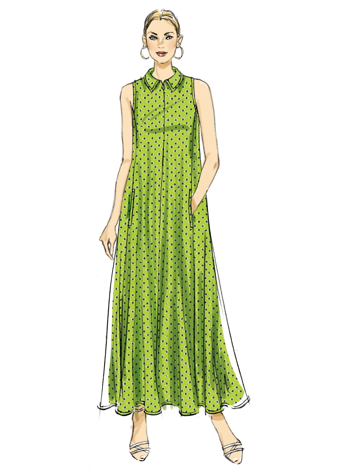Butterick Sewing Pattern B6994 Misses' Dress in Two Lengths