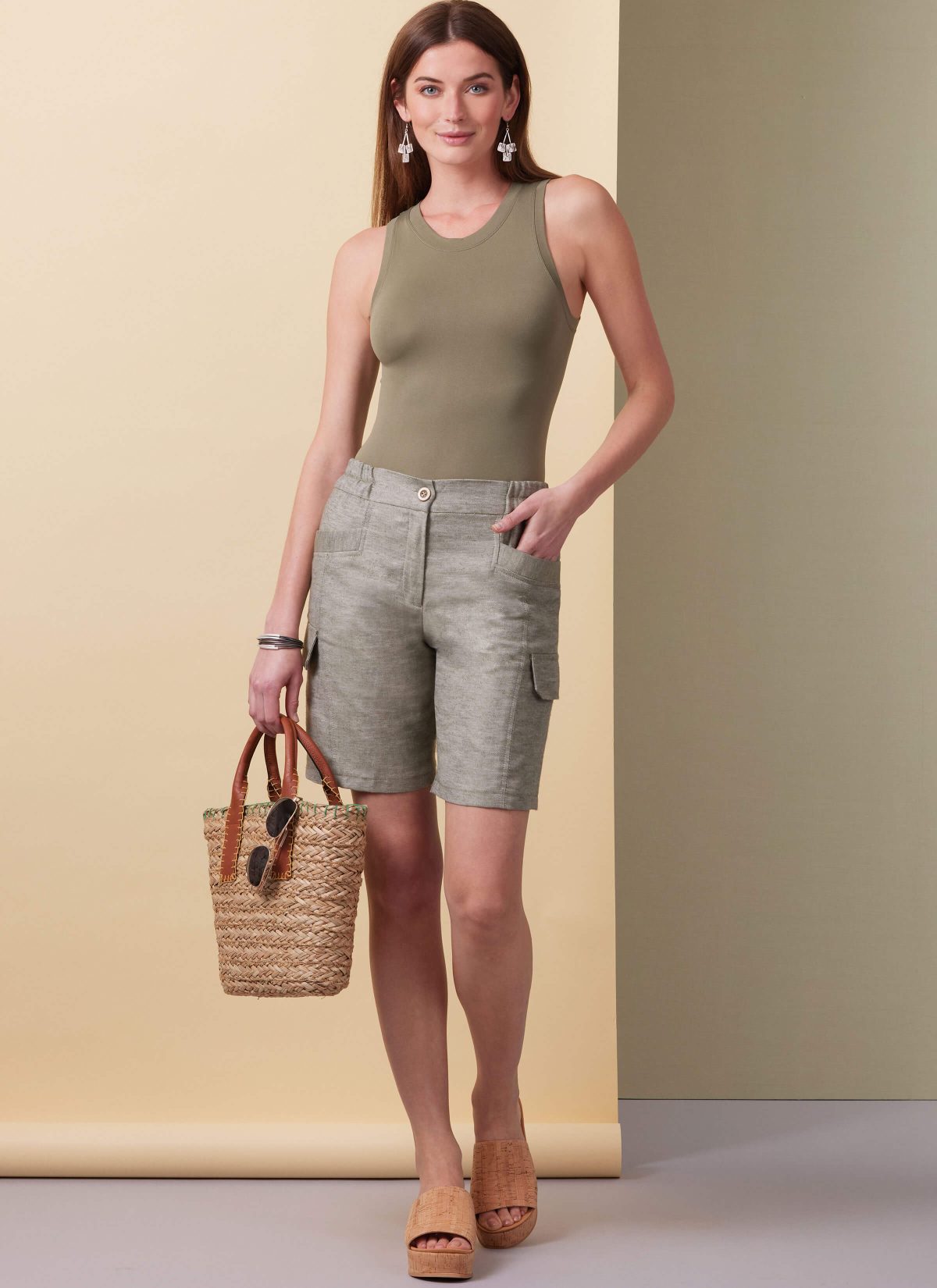 Butterick Sewing Pattern B6998 Misses' Shorts and Trousers