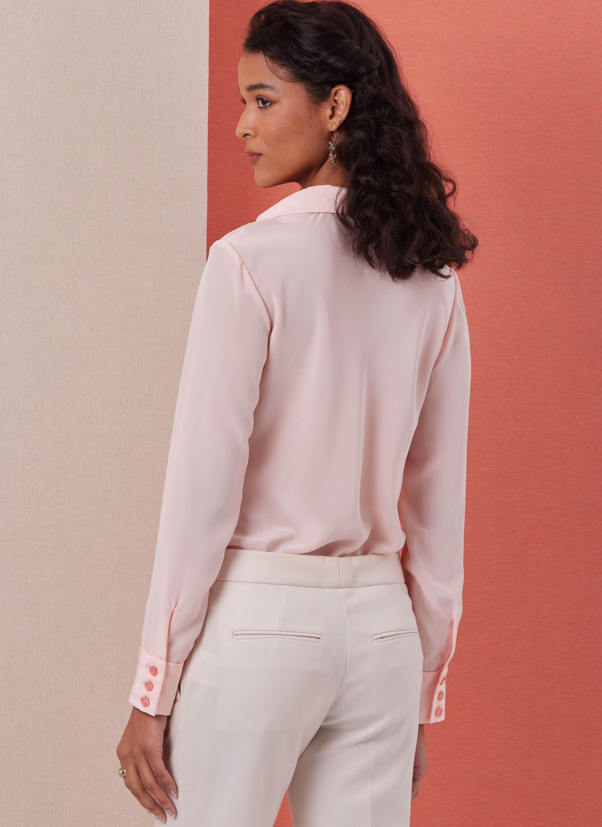 Butterick Sewing Pattern B7056 Misses' Cowl Neck Blouse with Sleeve Variations