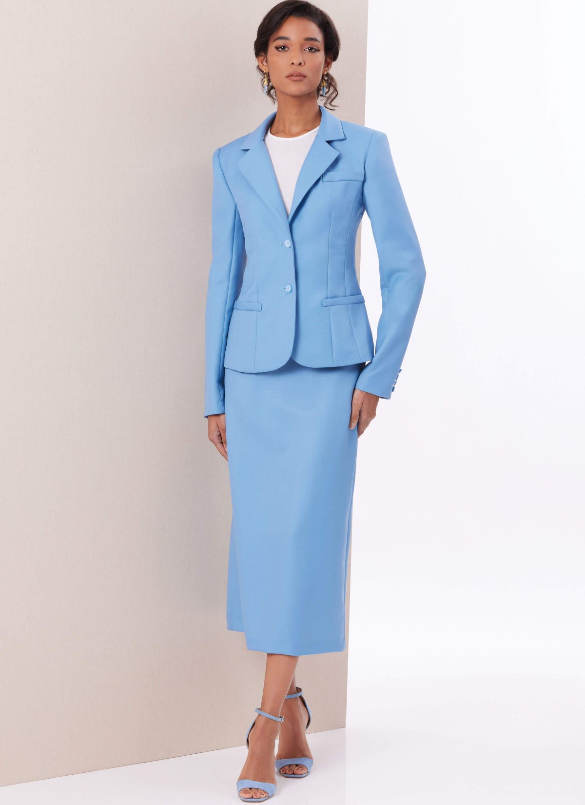 Butterick Sewing Pattern B7060 Misses' Jacket, Skirt and Trousers