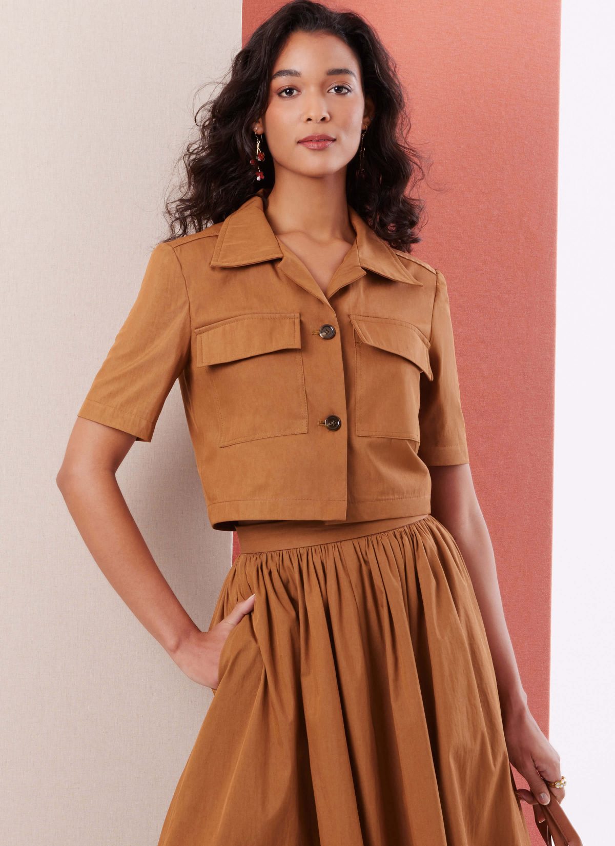 Butterick Sewing Pattern B7061 Misses' and Miss Petite Jacket with Sleeve Variations, Skirt and Trousers