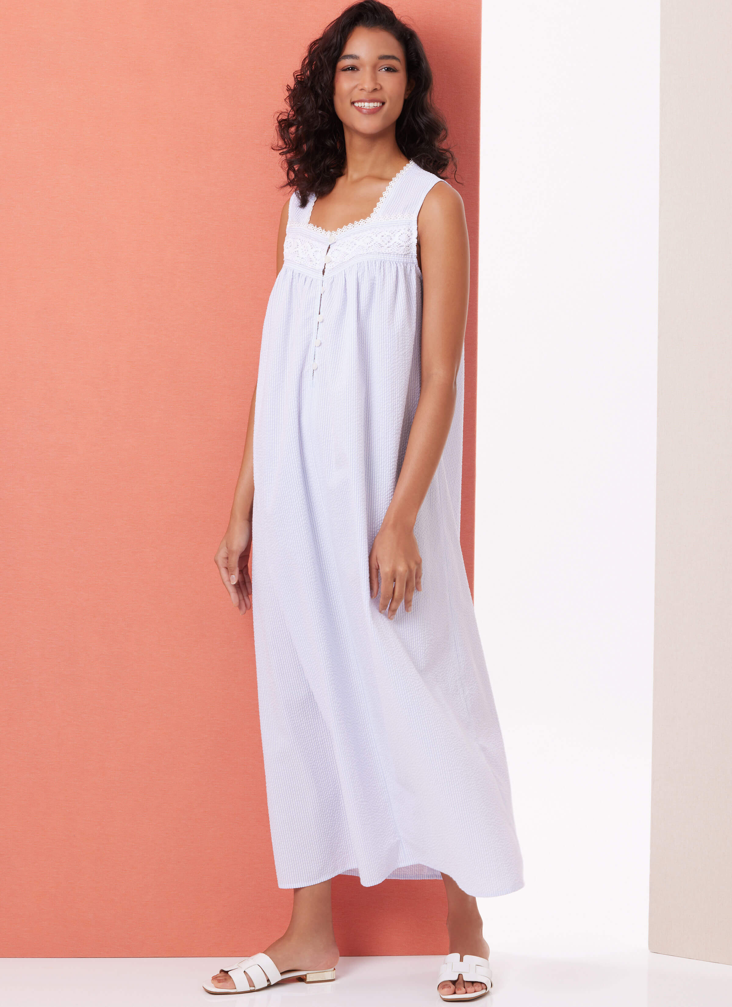Butterick Sewing Pattern B7062 Misses' Robe and Nightgown