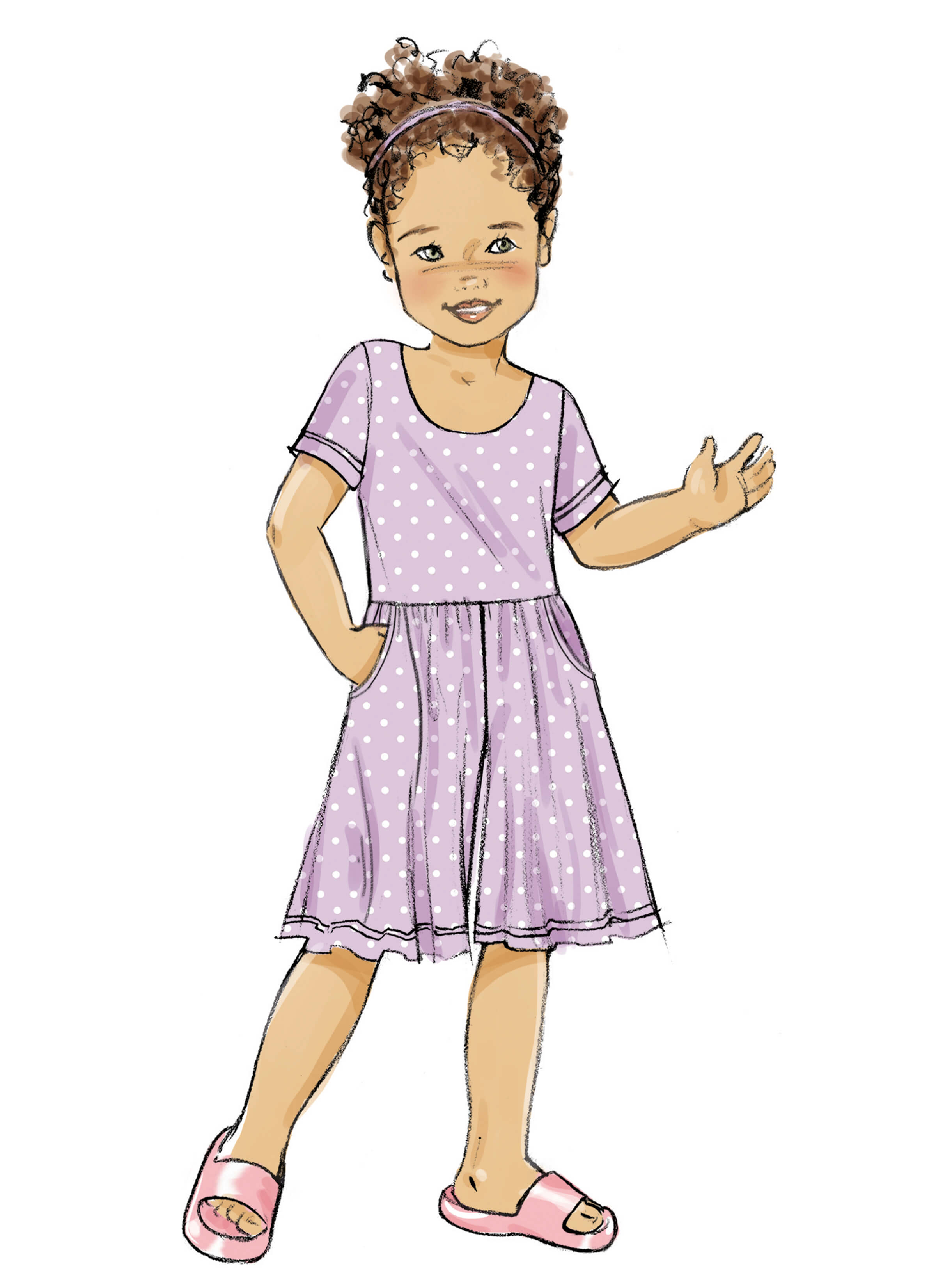 Butterick Sewing Pattern B7064 Children's and Misses' Knit Romper and Jumpsuit