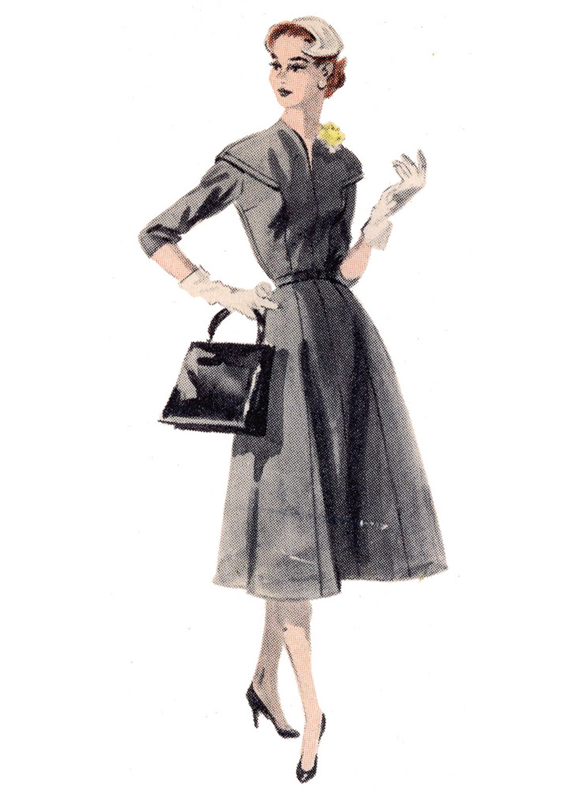 Butterick Sewing Pattern B7070 Misses' Capelet Yoked Dresses