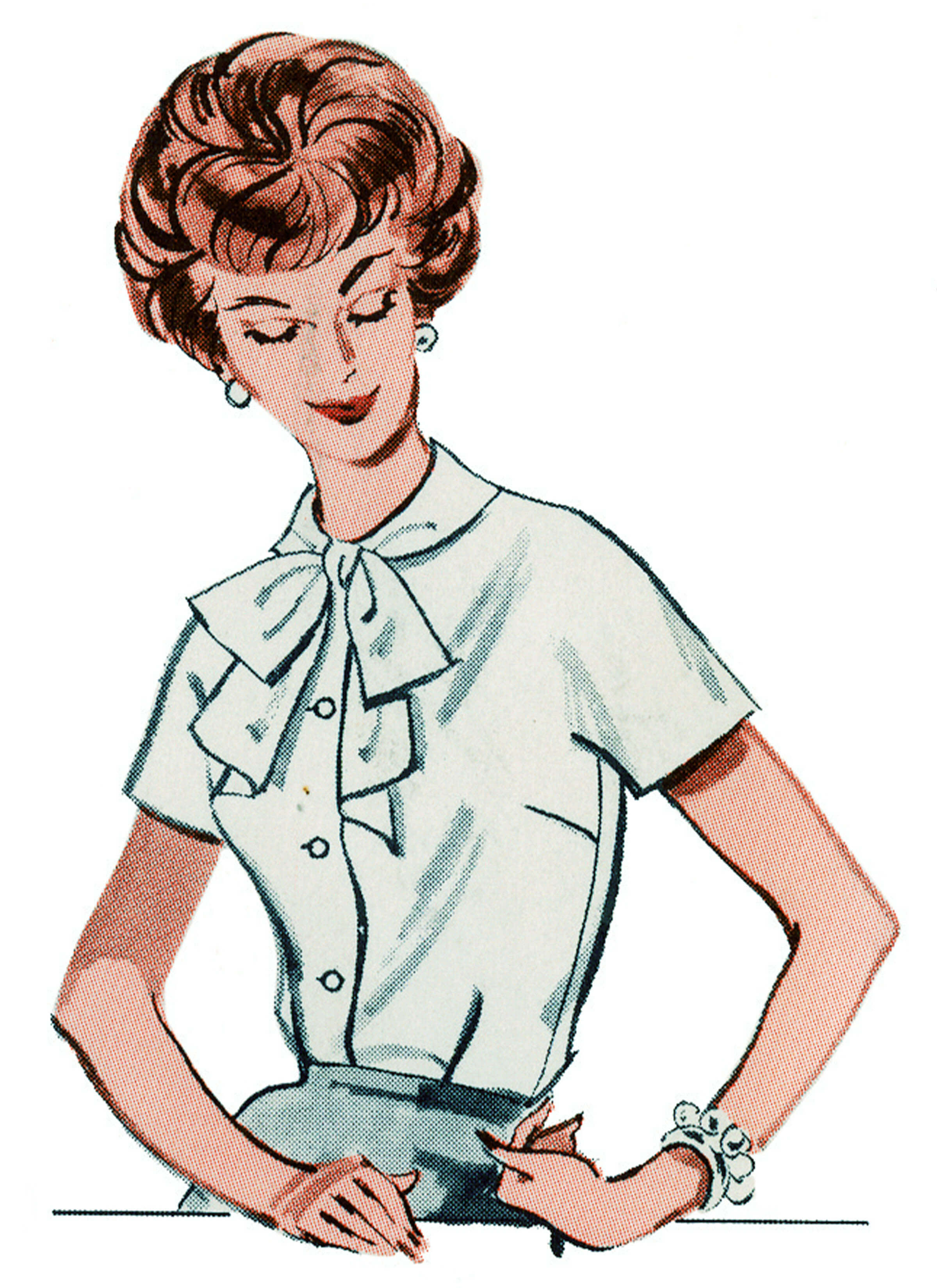 Butterick Sewing Pattern B7071 Misses' Blouse with Four Necklines