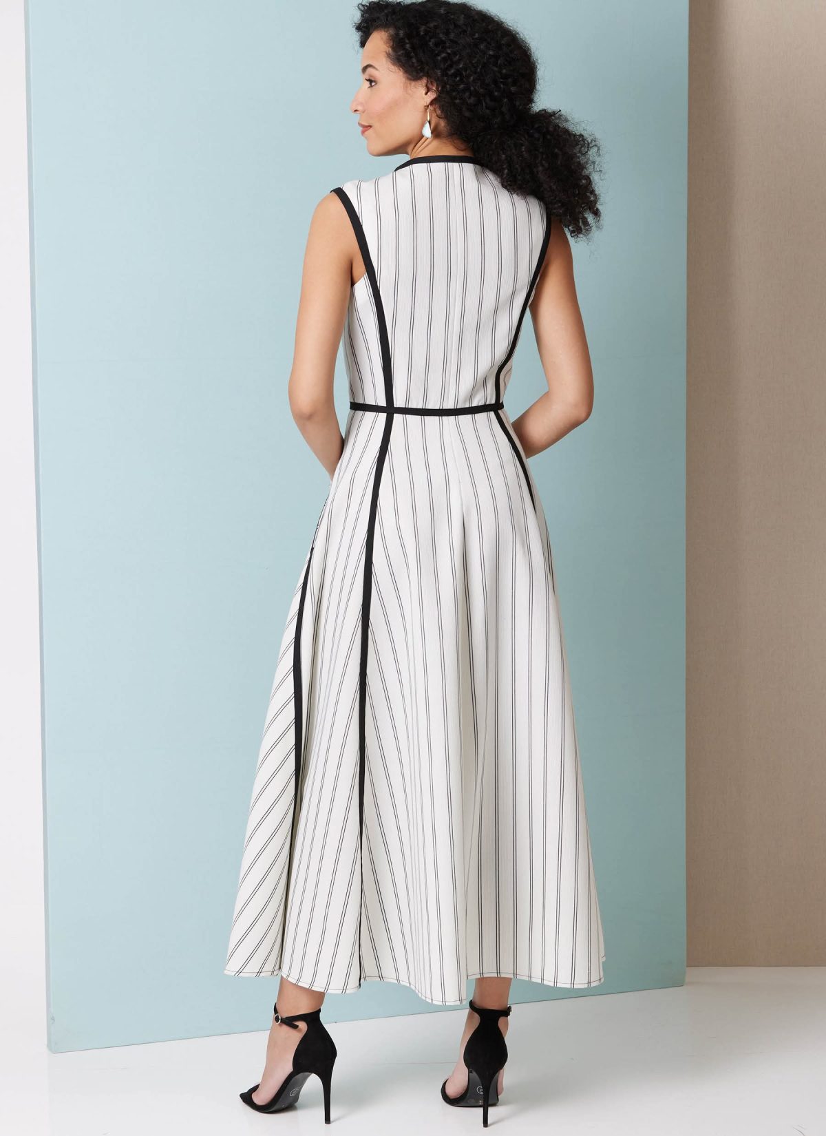 Butterick Sewing Pattern B7076 Misses' and Women's Fit and Flare Dress in Two Lengths
