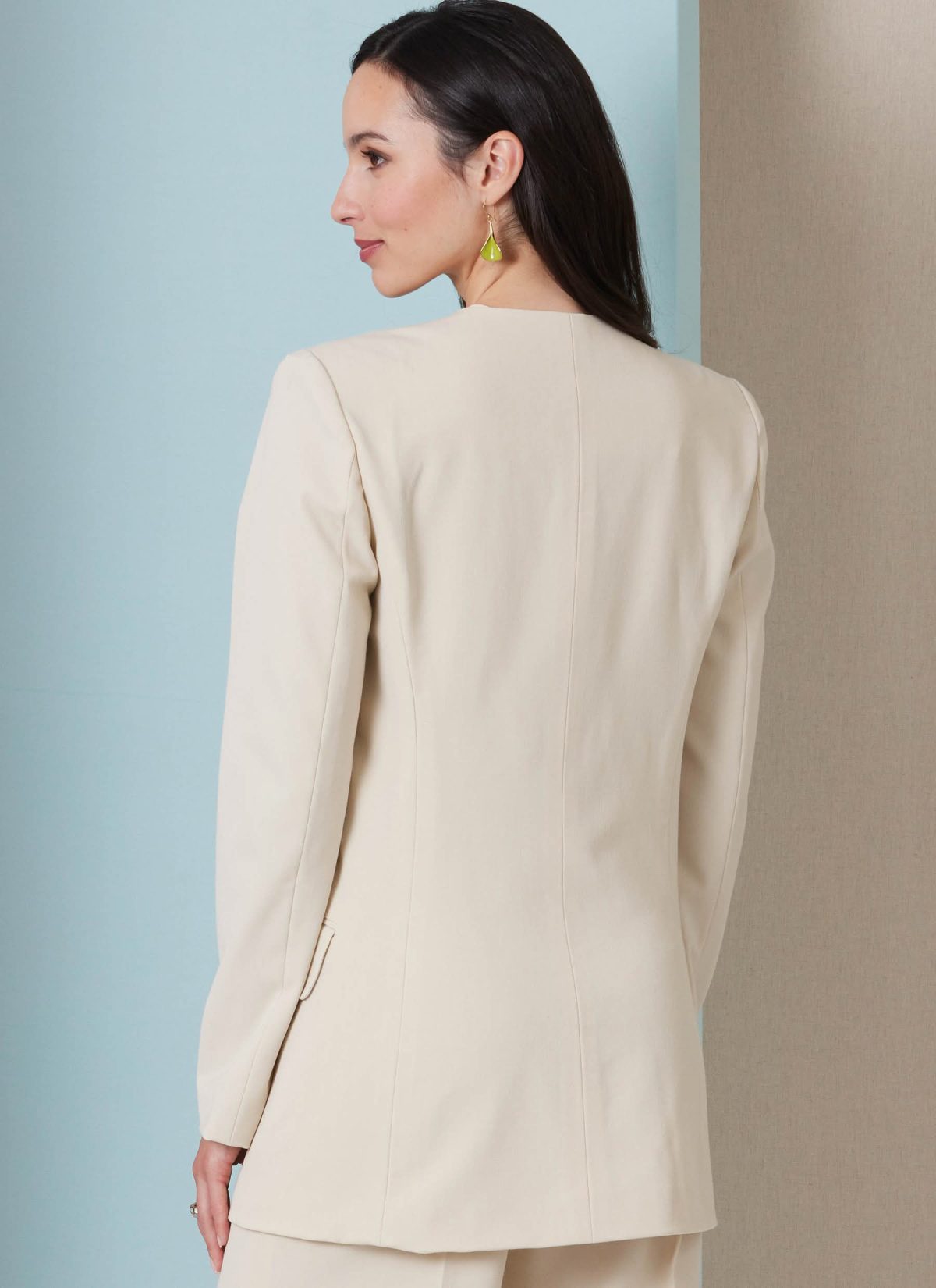 Butterick Sewing Pattern B7081 Misses' Jacket with Belt and Trousers