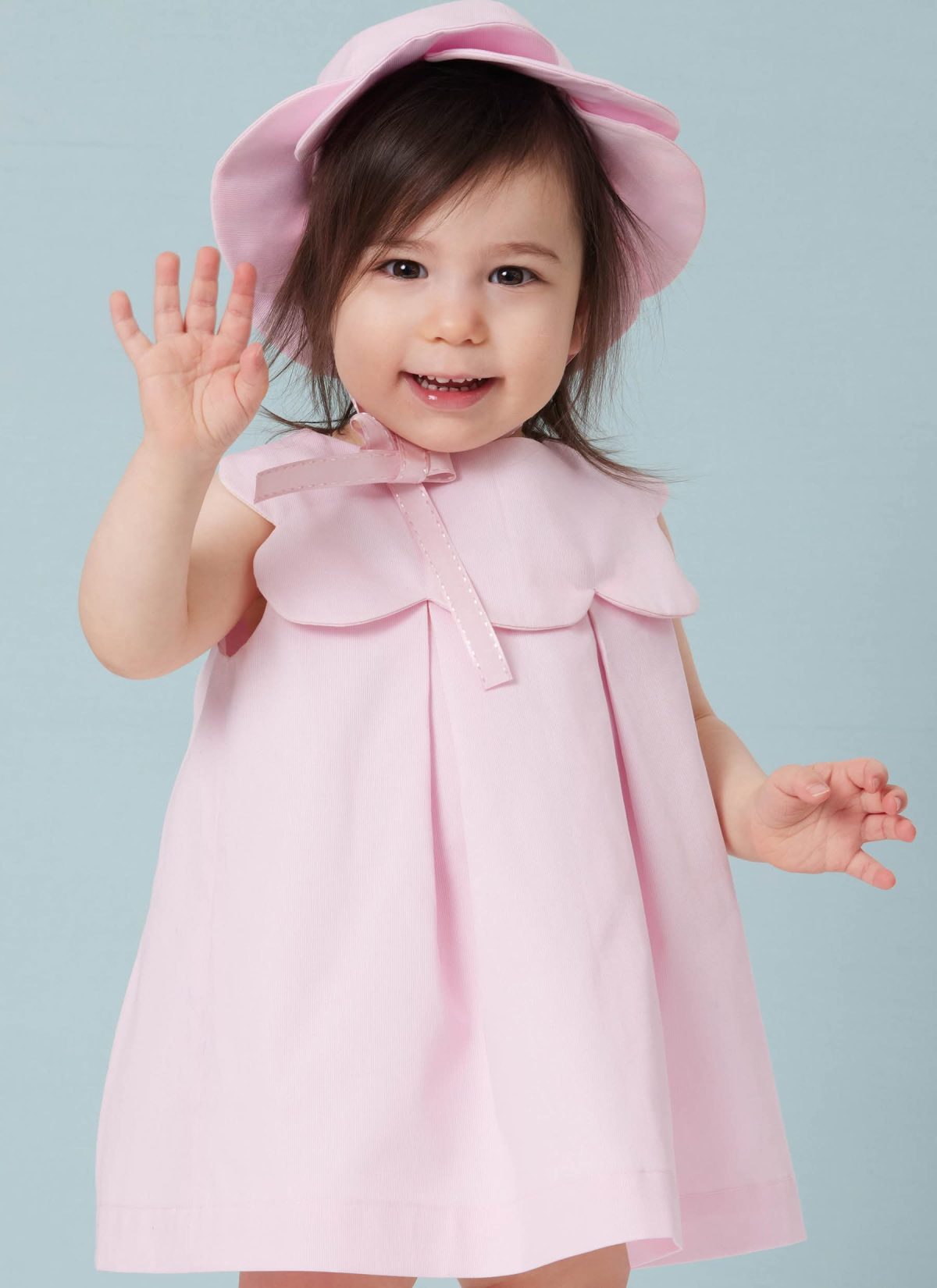 Butterick Sewing Pattern B7086 Toddlers' Dresses, Knickers and Hat