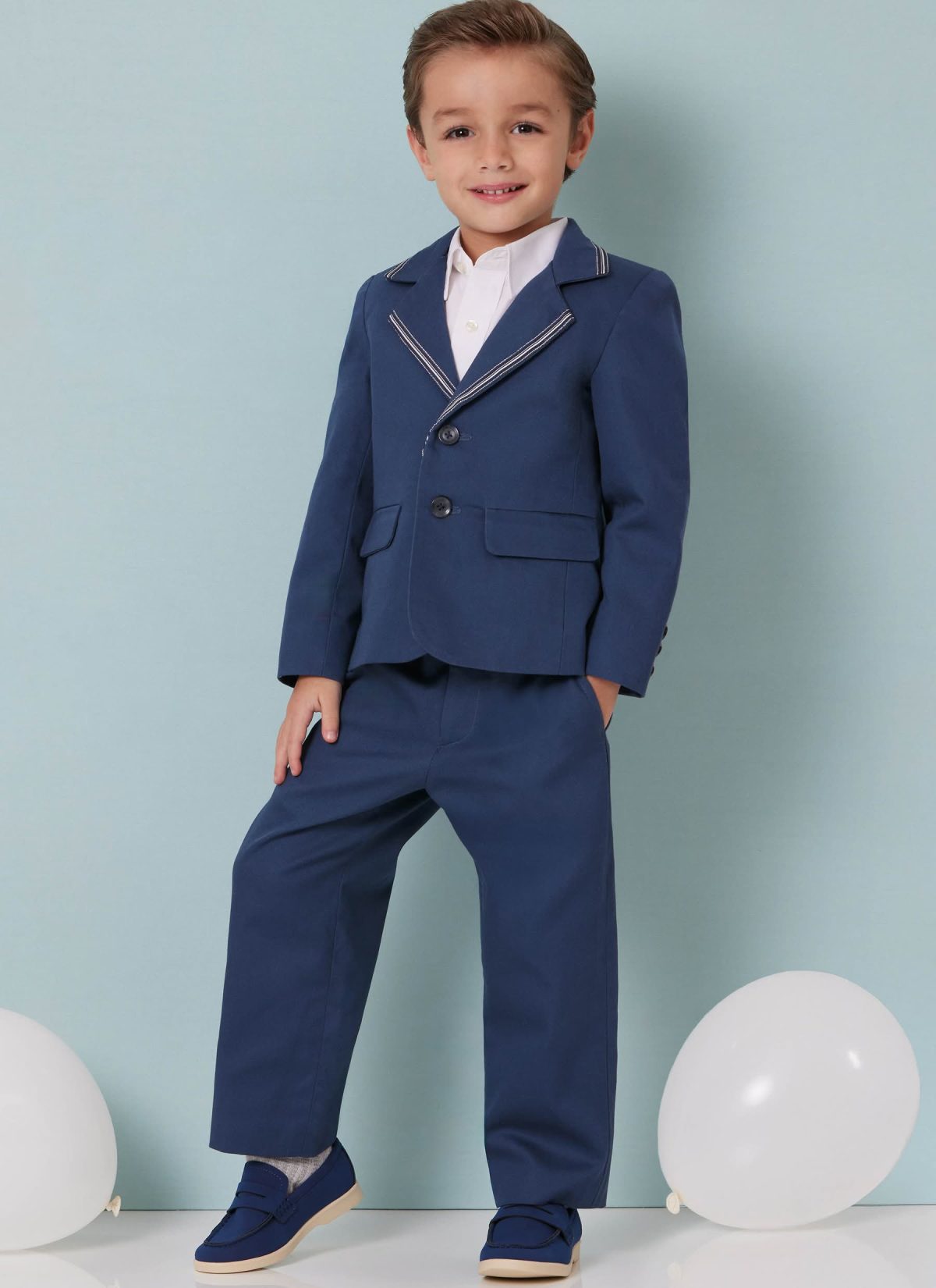 Butterick Sewing Pattern B7087 Boys' Blazer and Trousers