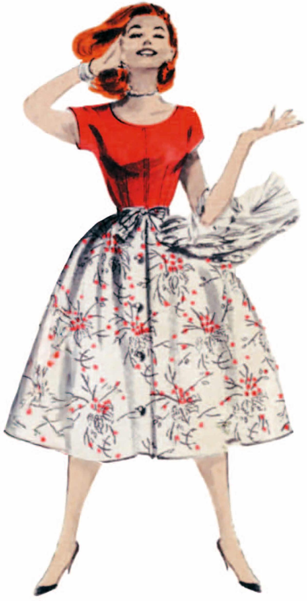 Butterick Sewing Pattern B7090 Misses' Coverall and Overskirt