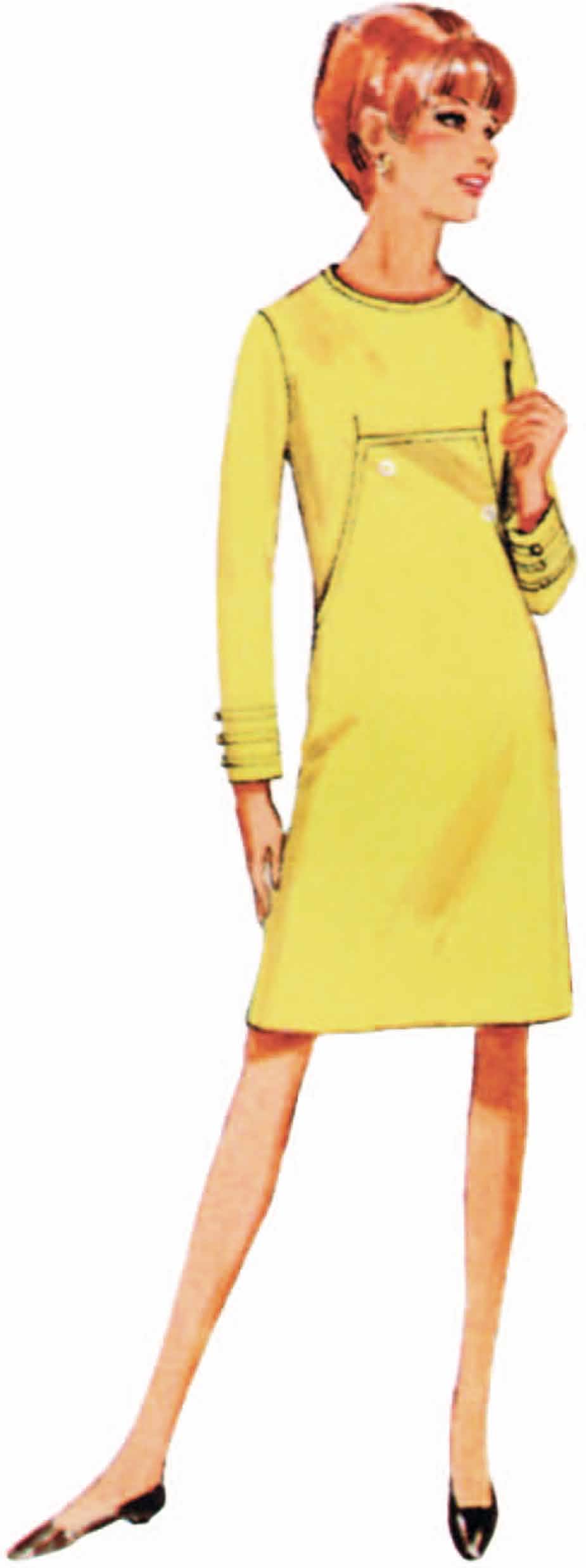 Butterick Sewing Pattern B7091 Misses' One-Piece Dress