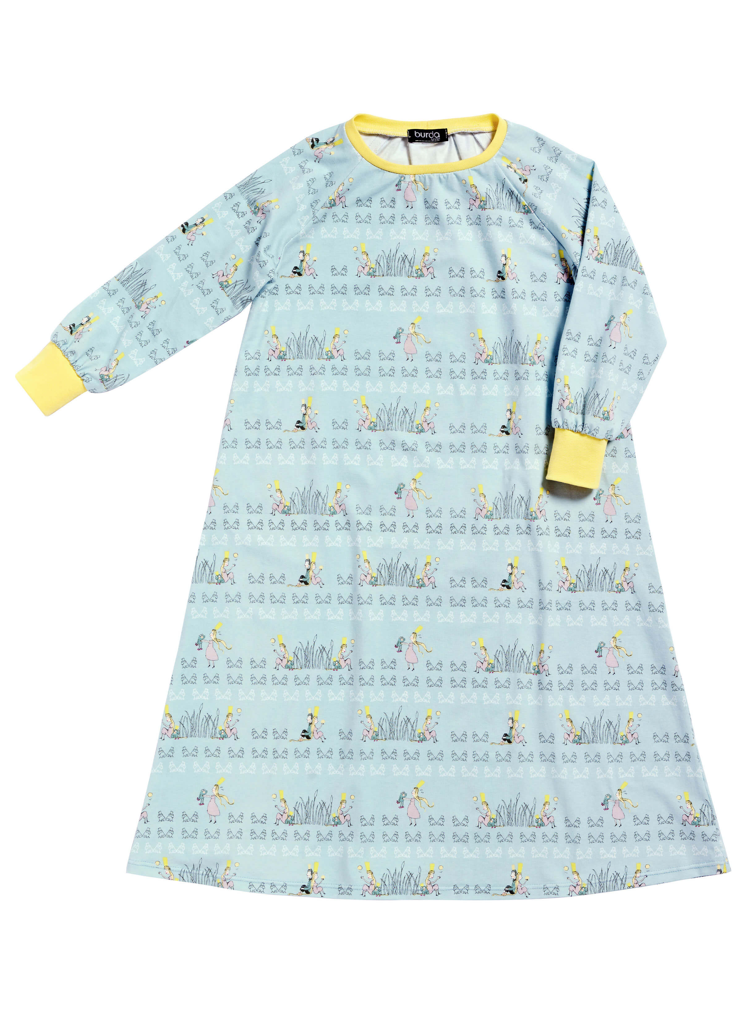 Burda Style Pattern 9218 Children's Sleepwear