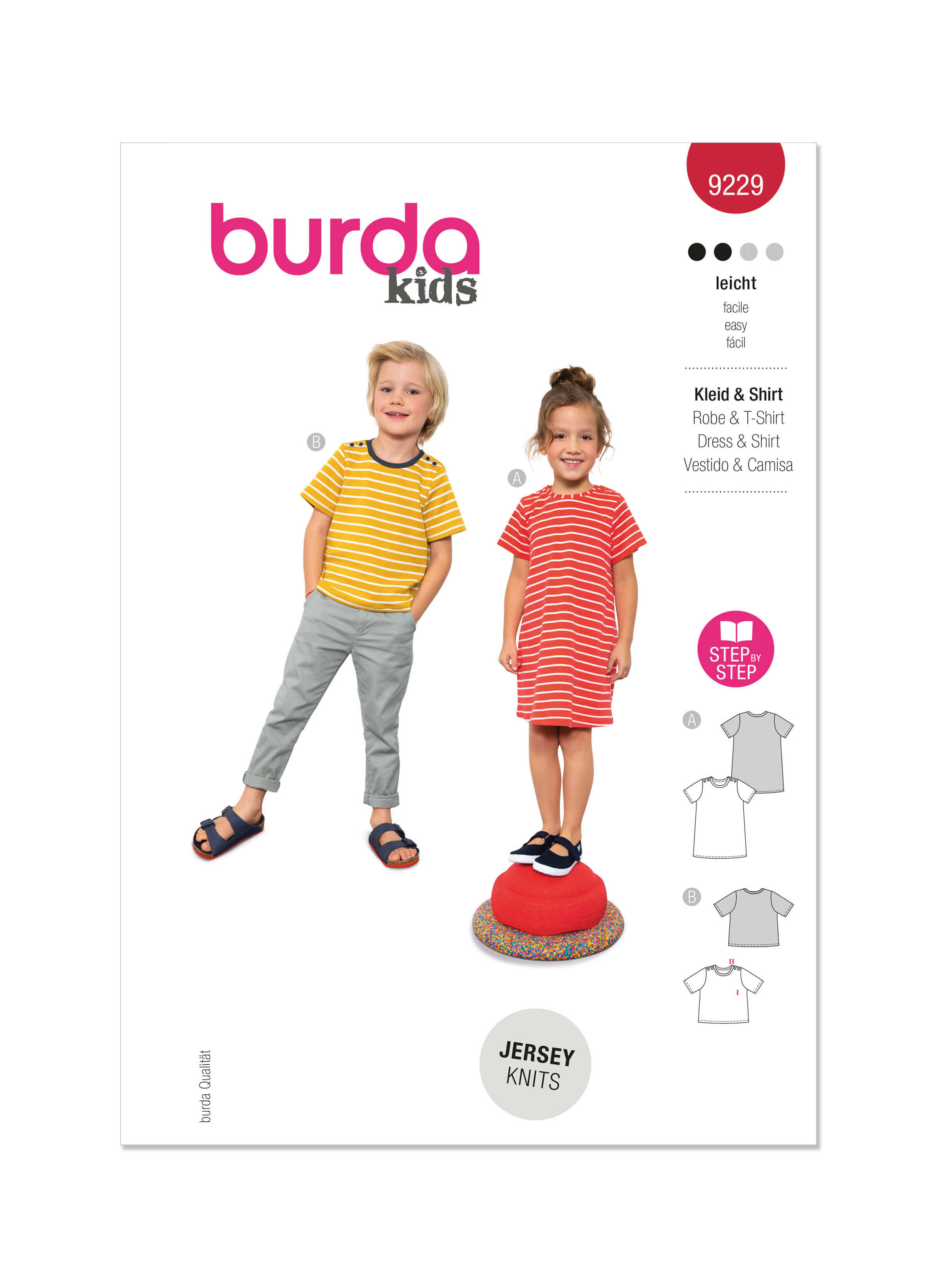 Burda Style Pattern 9229 Children's Dress & Top