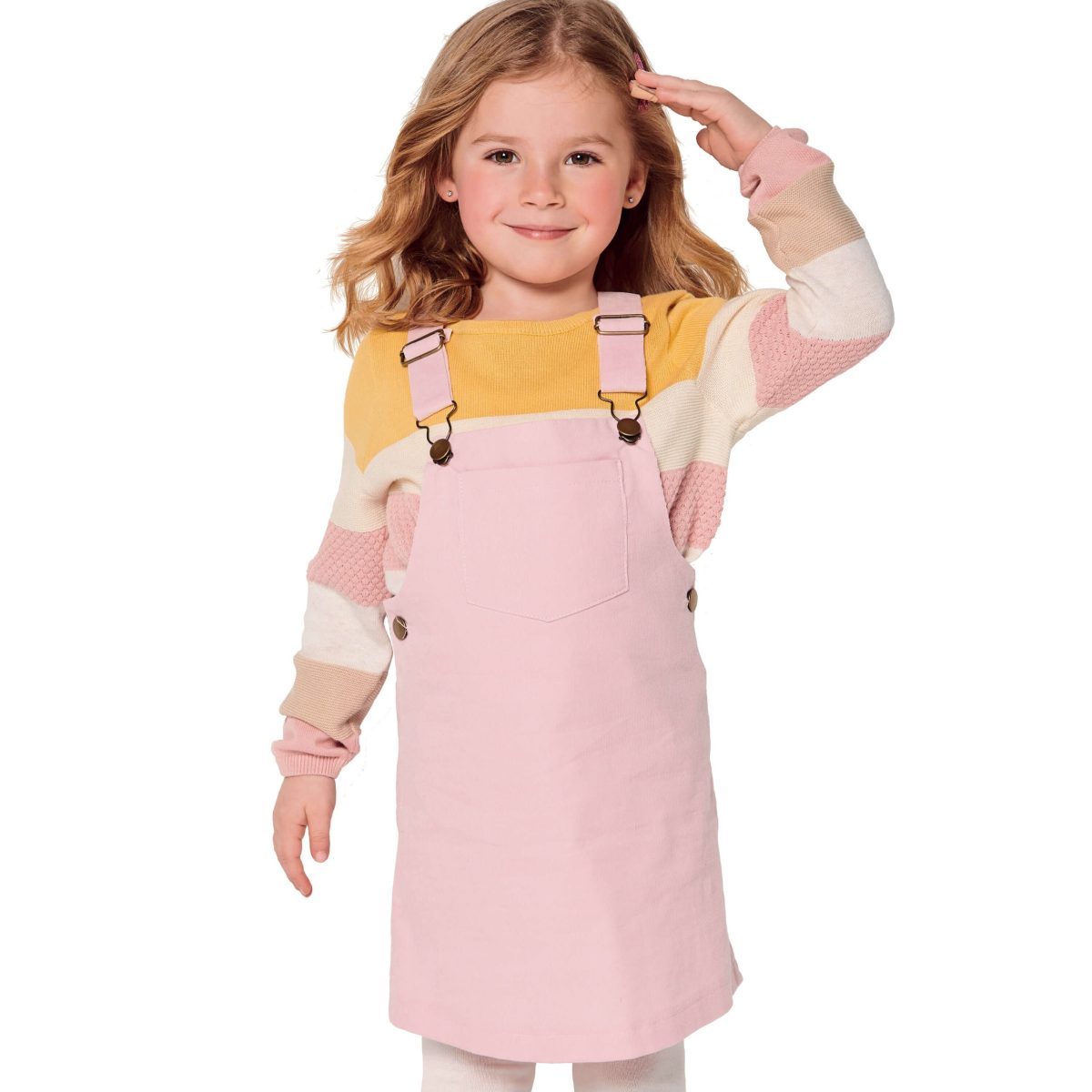 Burda Style Pattern 9287 Children's Pinafore Dress
