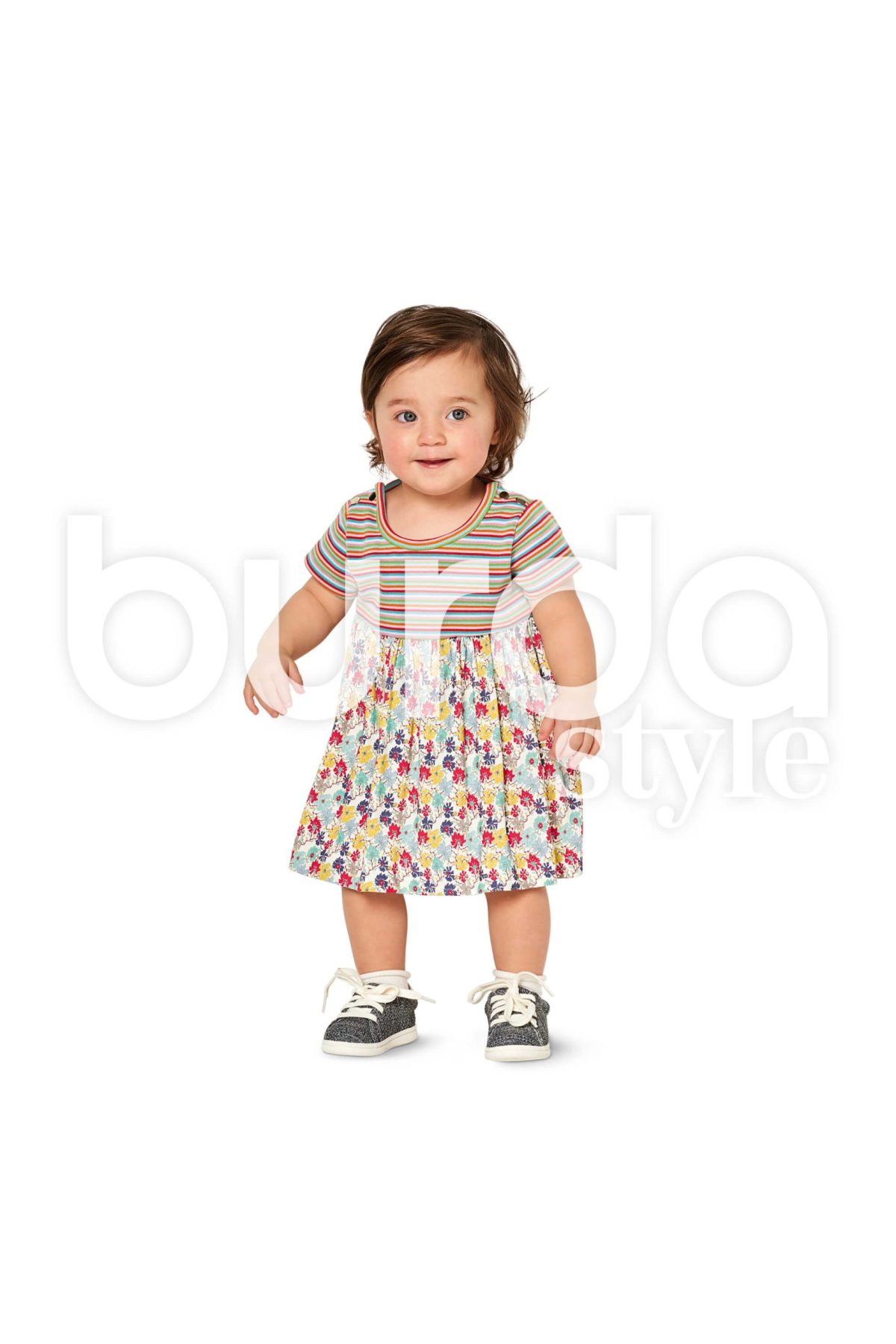 Burda Style Pattern B9347 Baby's Dress and Bodysuit