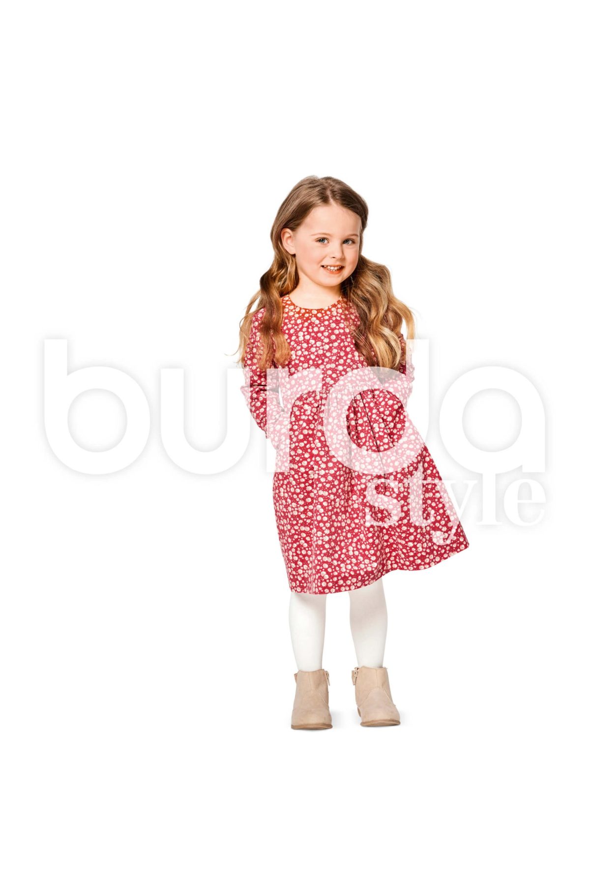 Burda Style Pattern B9350 Child's Dresses