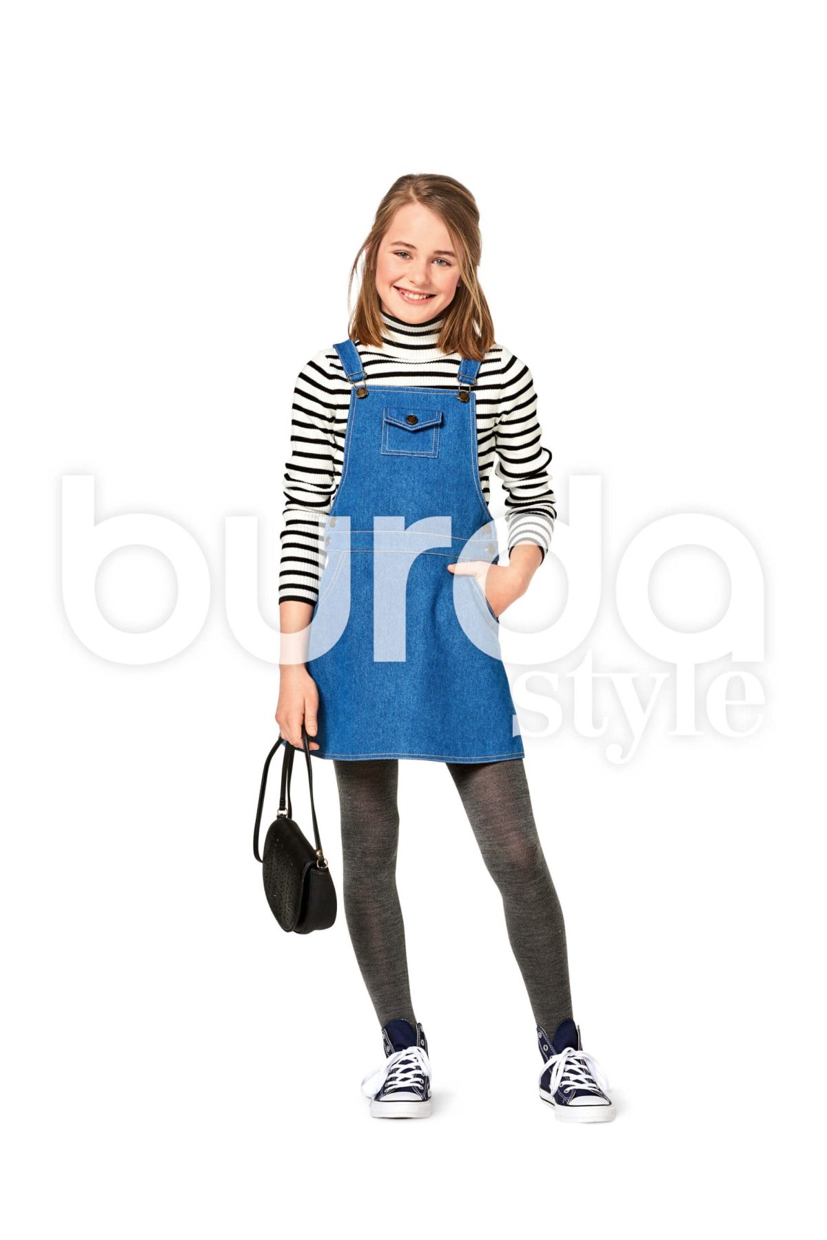 Burda Style Pattern B9356 Girl/Girl Plus Skirt