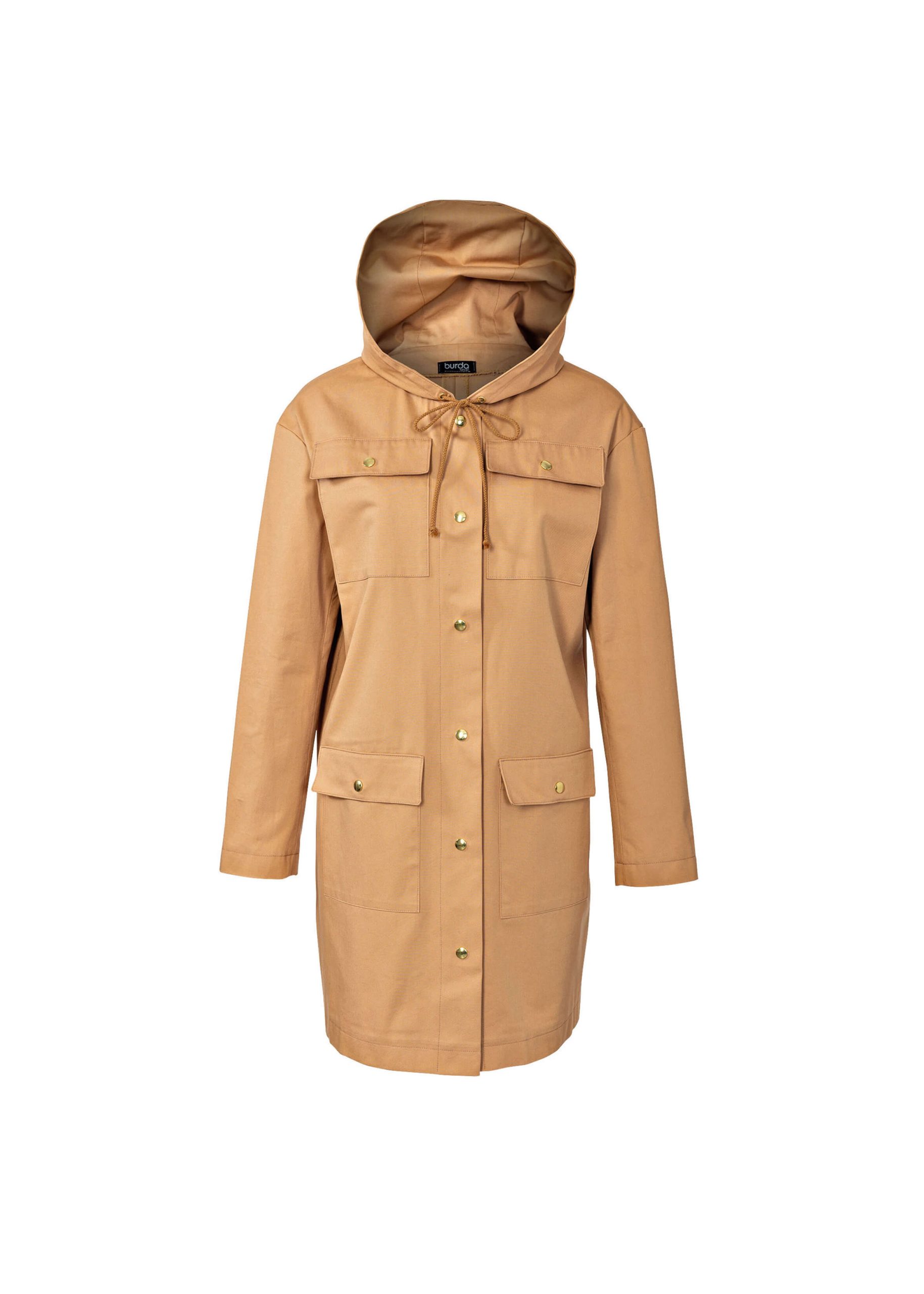Burda Style Pattern B5923 Misses' Parka Jackets