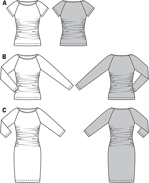 Burda B6910 Burda Style Dresses Sewing Pattern