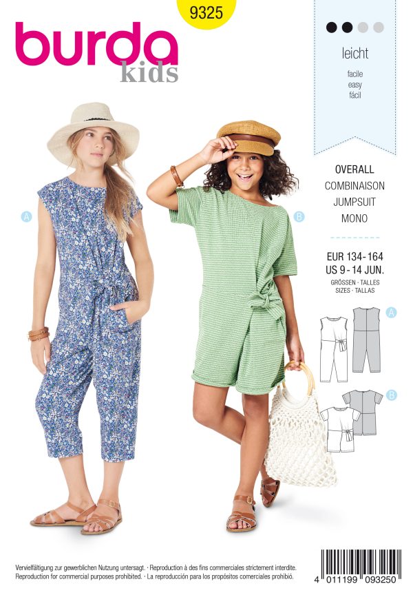 Burda Style Pattern 9325