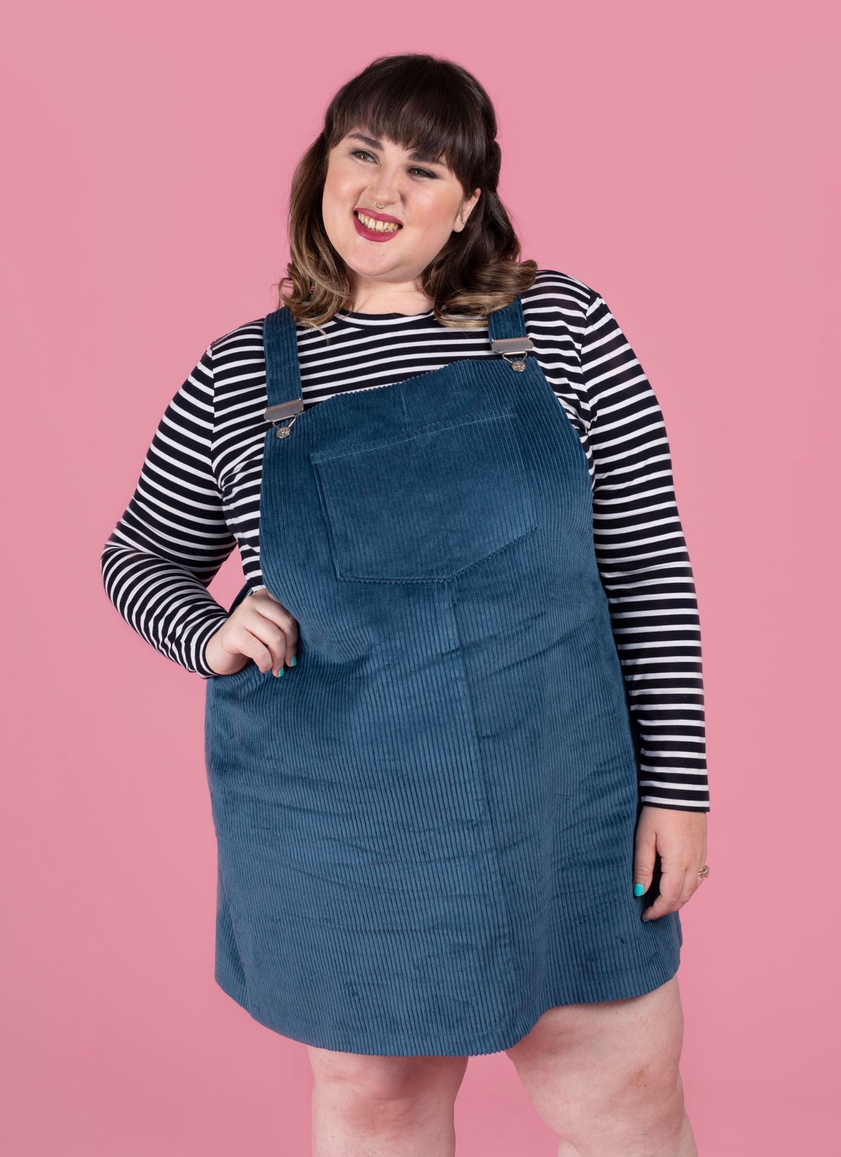 Tilly and the Buttons Cleo Pinafore + Dungaree Dress Sewing Pattern