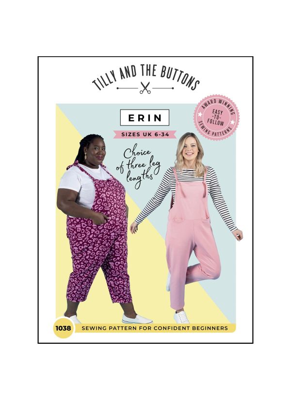Tilly and the Buttons Erin Dungarees + Overalls Sewing Pattern