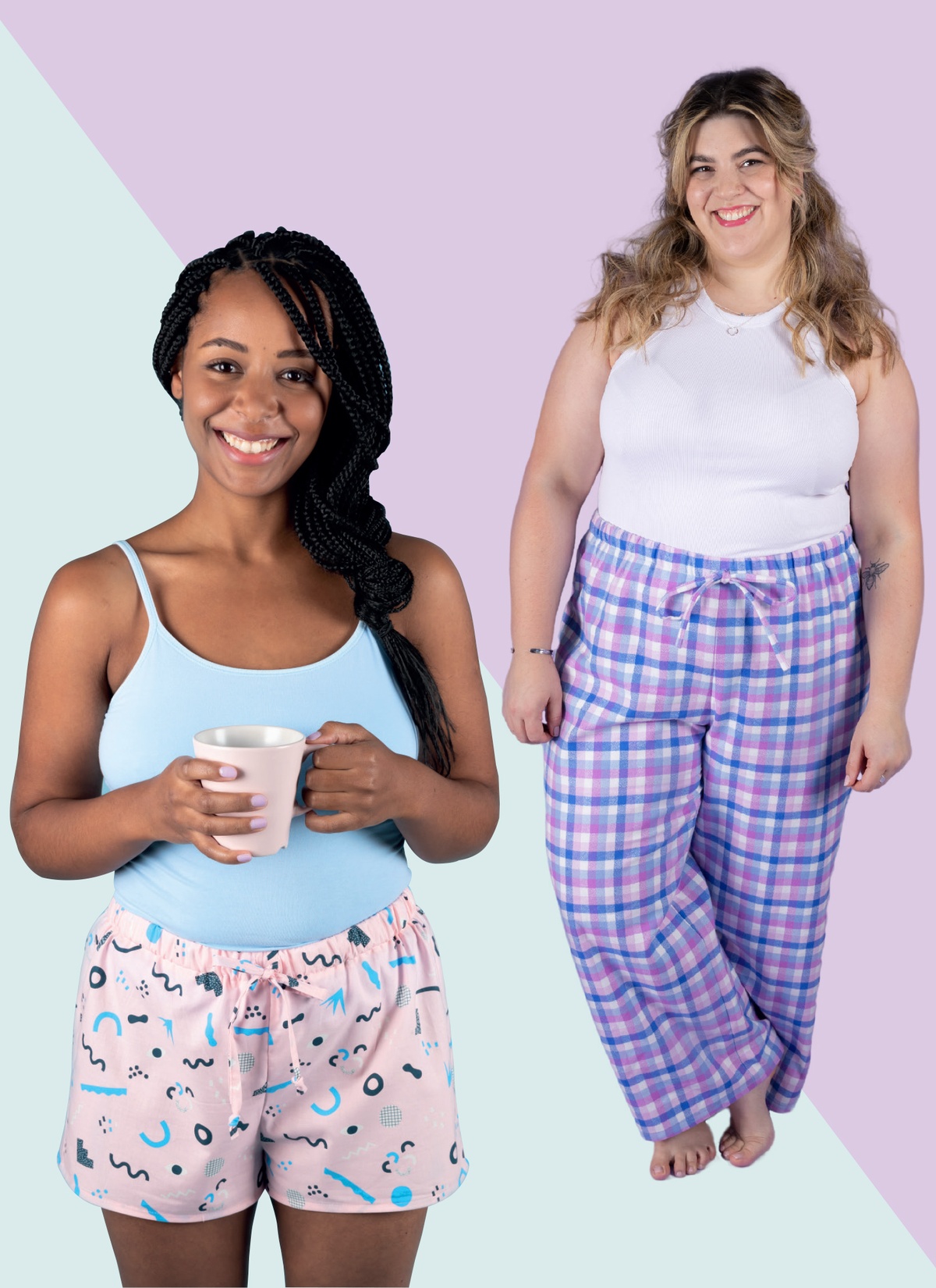Tilly and the Buttons Jaimie Pyjama Bottoms + Shorts Sewing Pattern