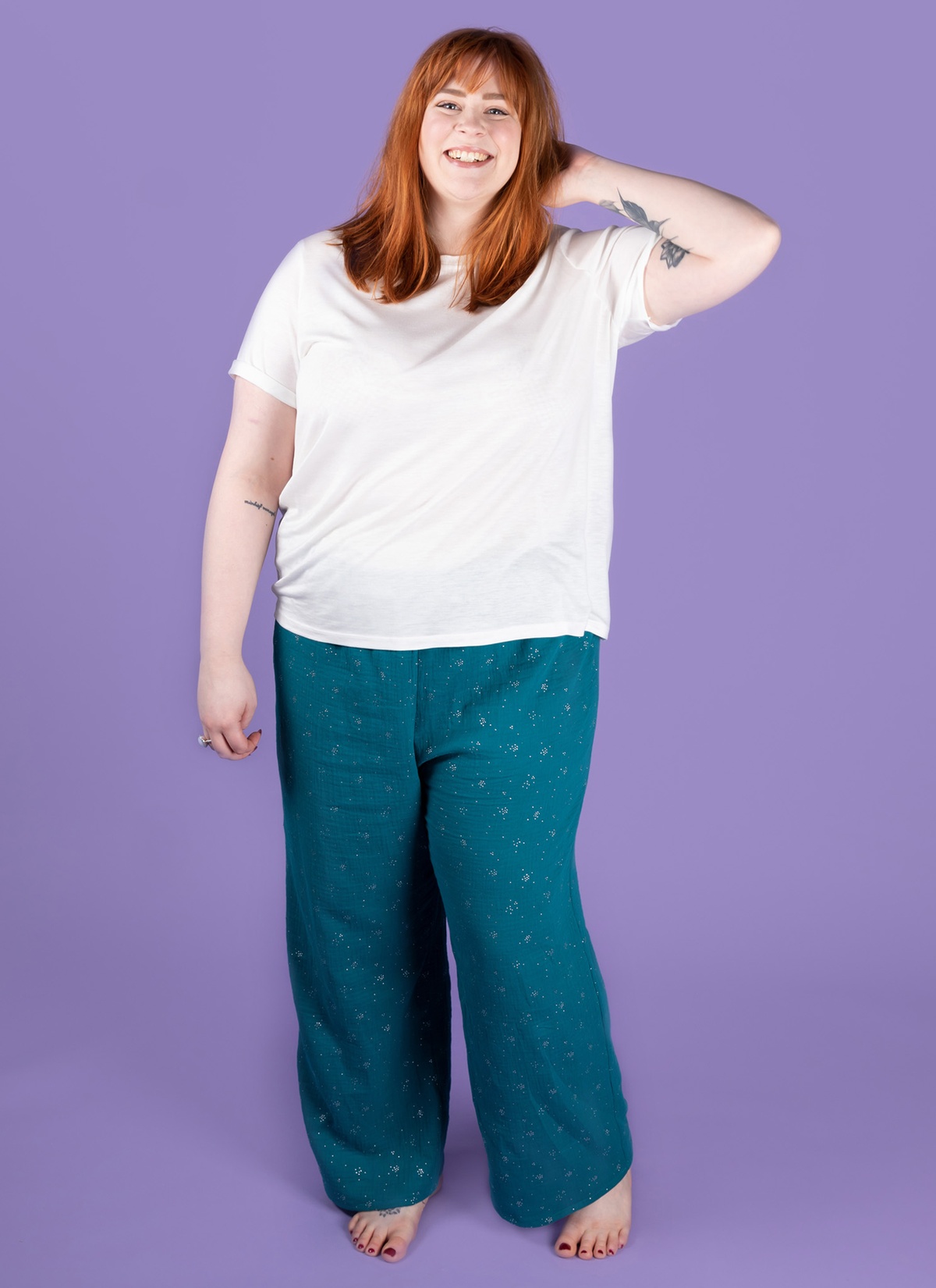 Tilly and the Buttons Jaimie Pyjama Bottoms + Shorts Sewing Pattern